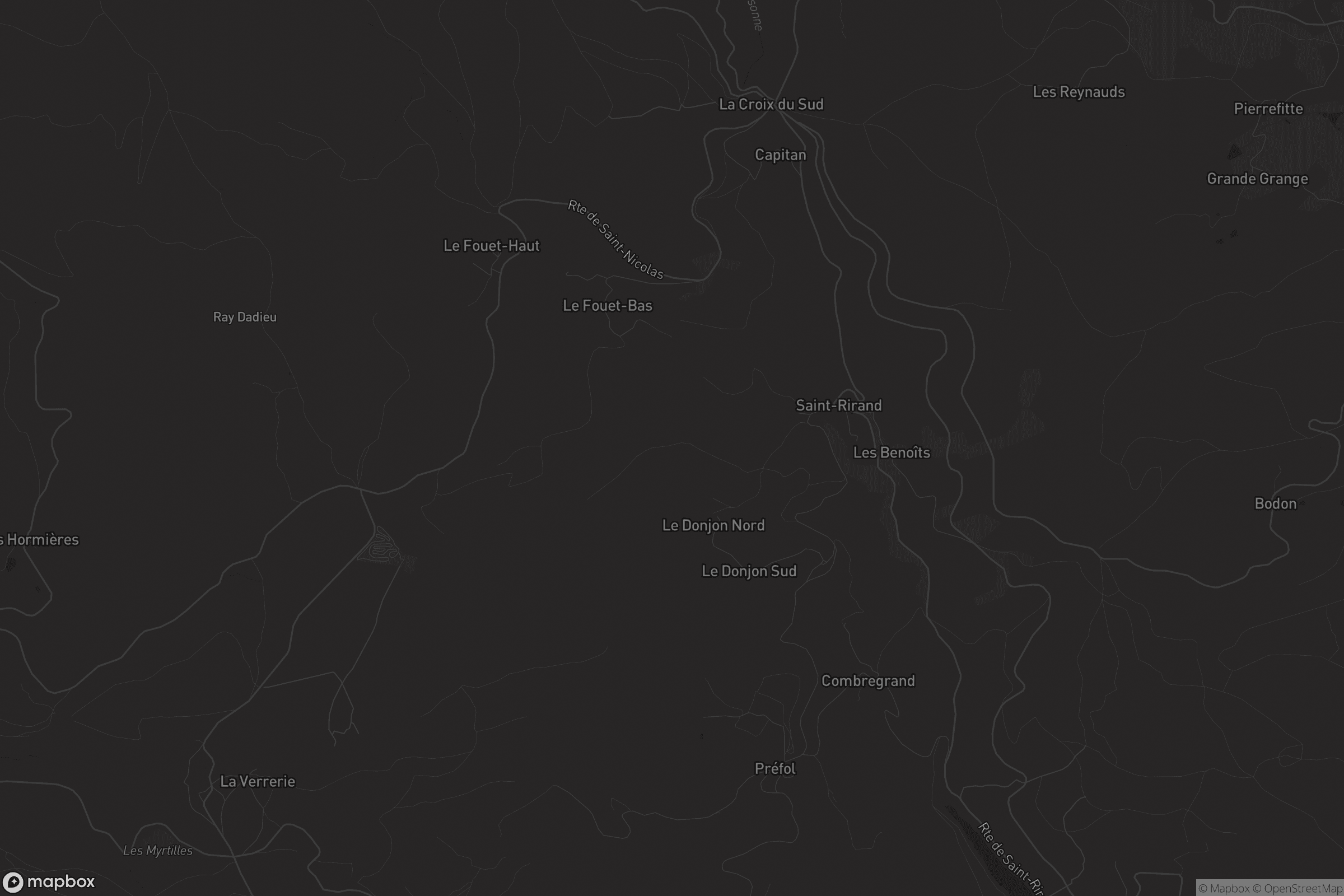 Carte de Saint-Rirand