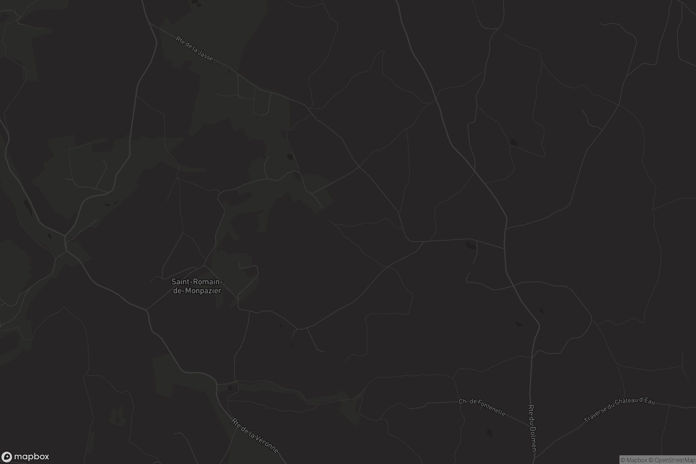 Carte de Saint-Romain-de-Monpazier