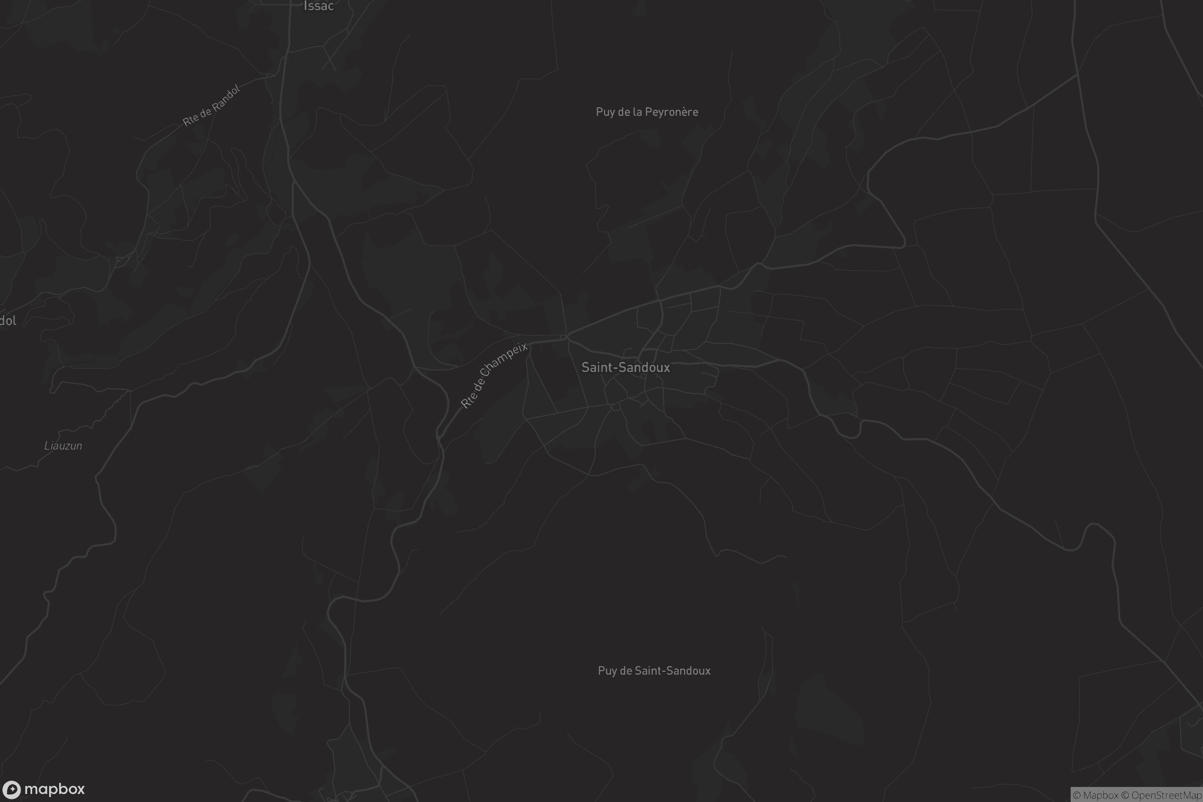 Carte de Saint-Sandoux