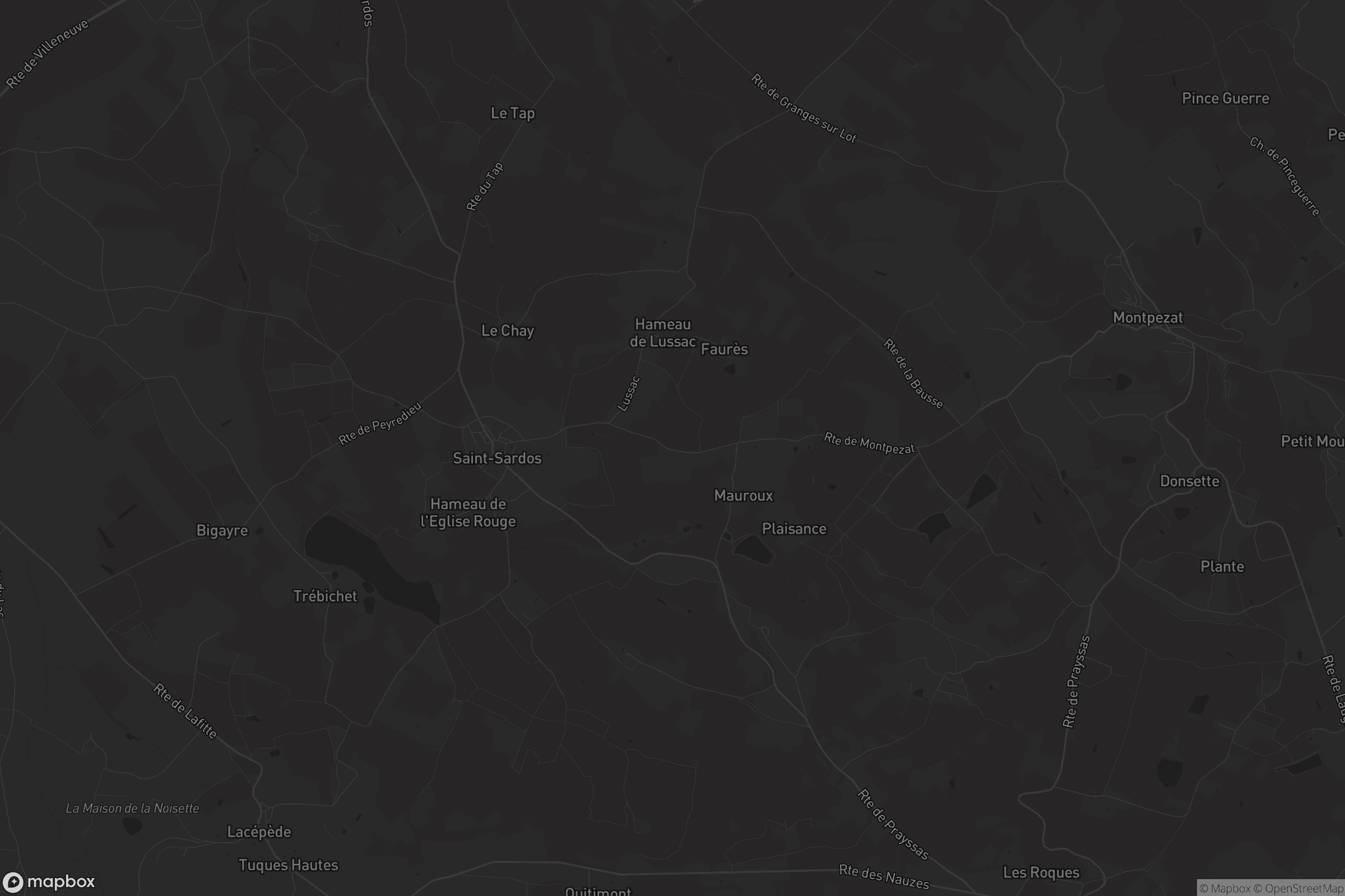 Carte de Saint-Sardos