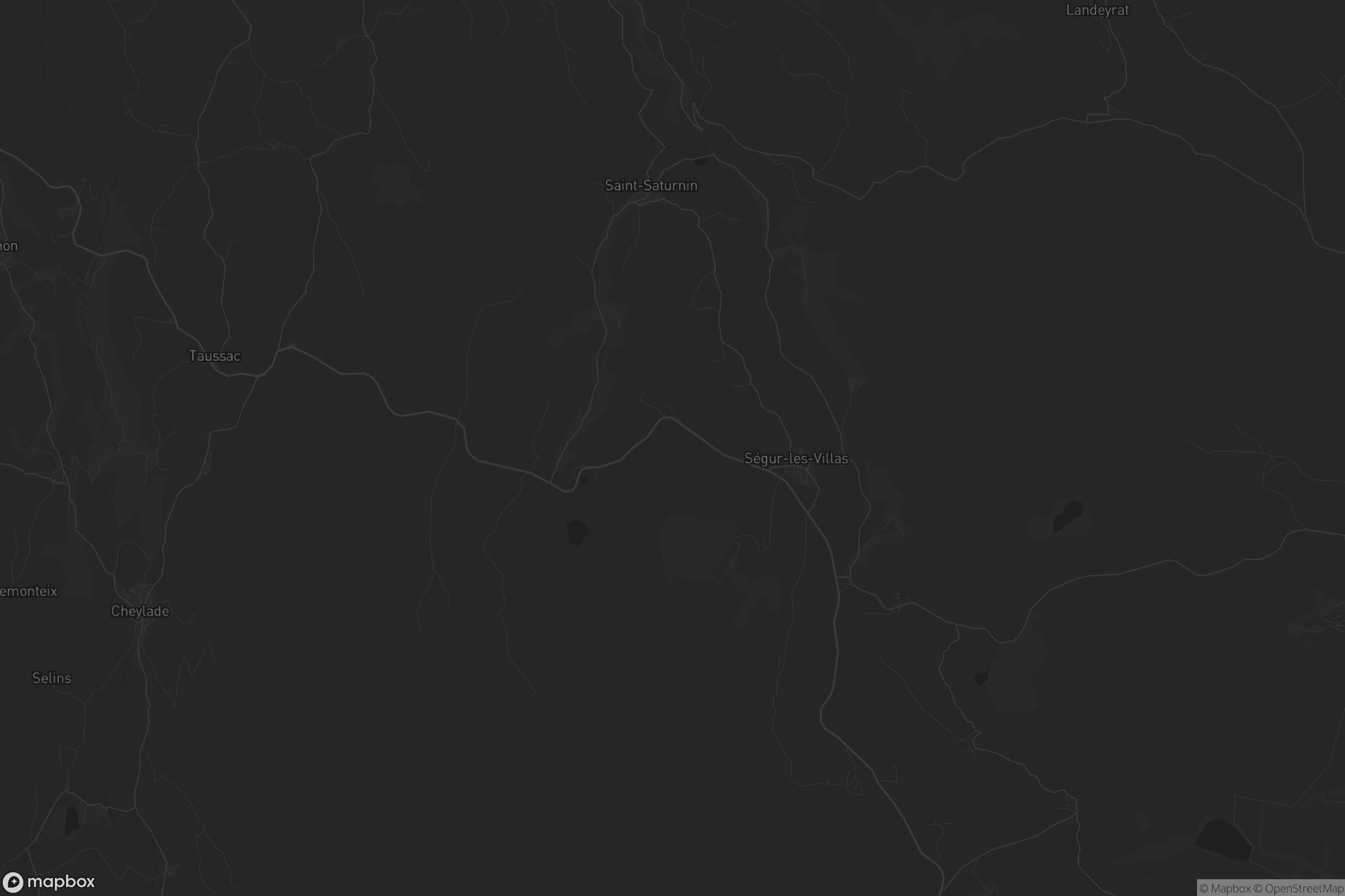 Carte de Saint-Saturnin