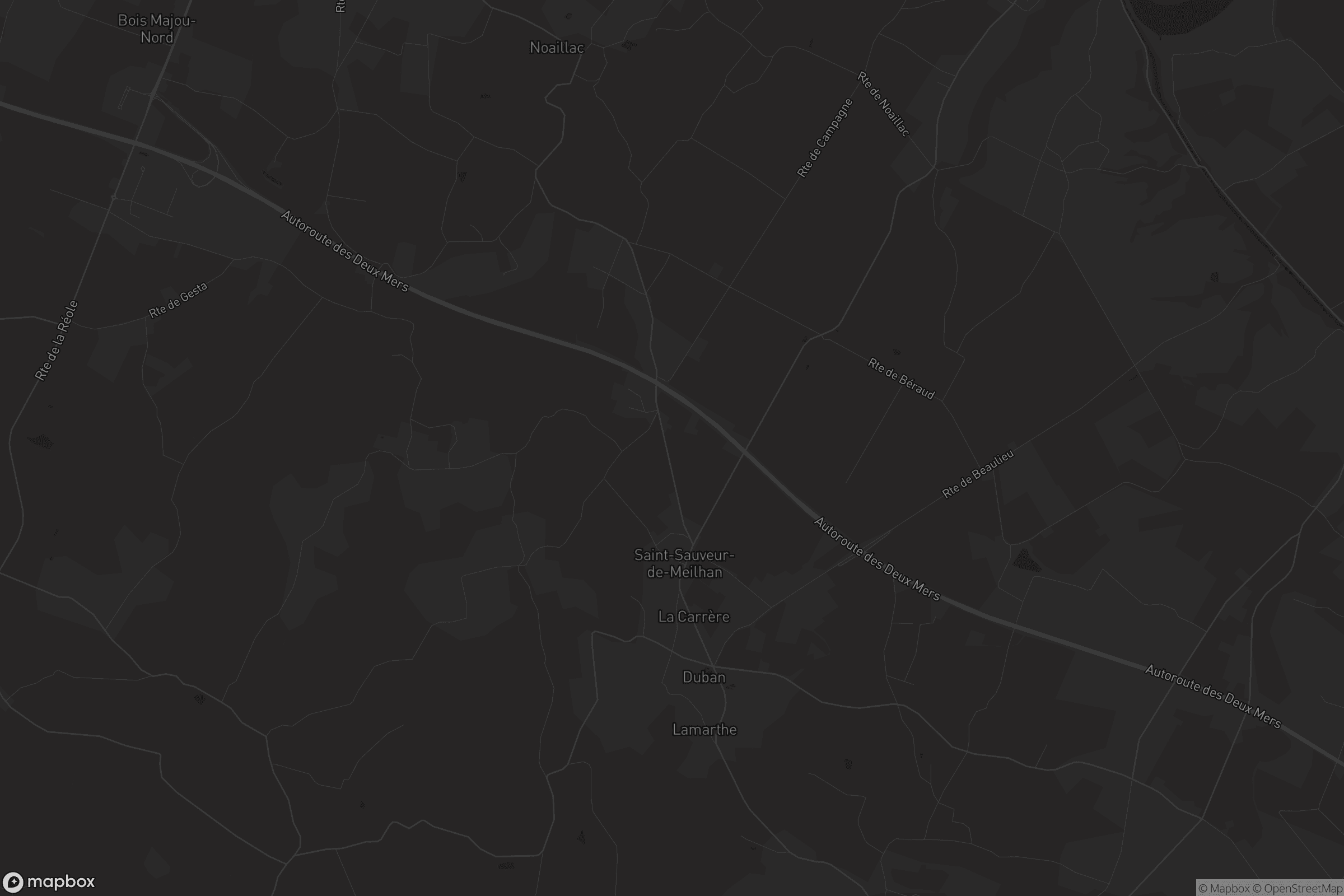 Carte de Saint-Sauveur-de-Meilhan