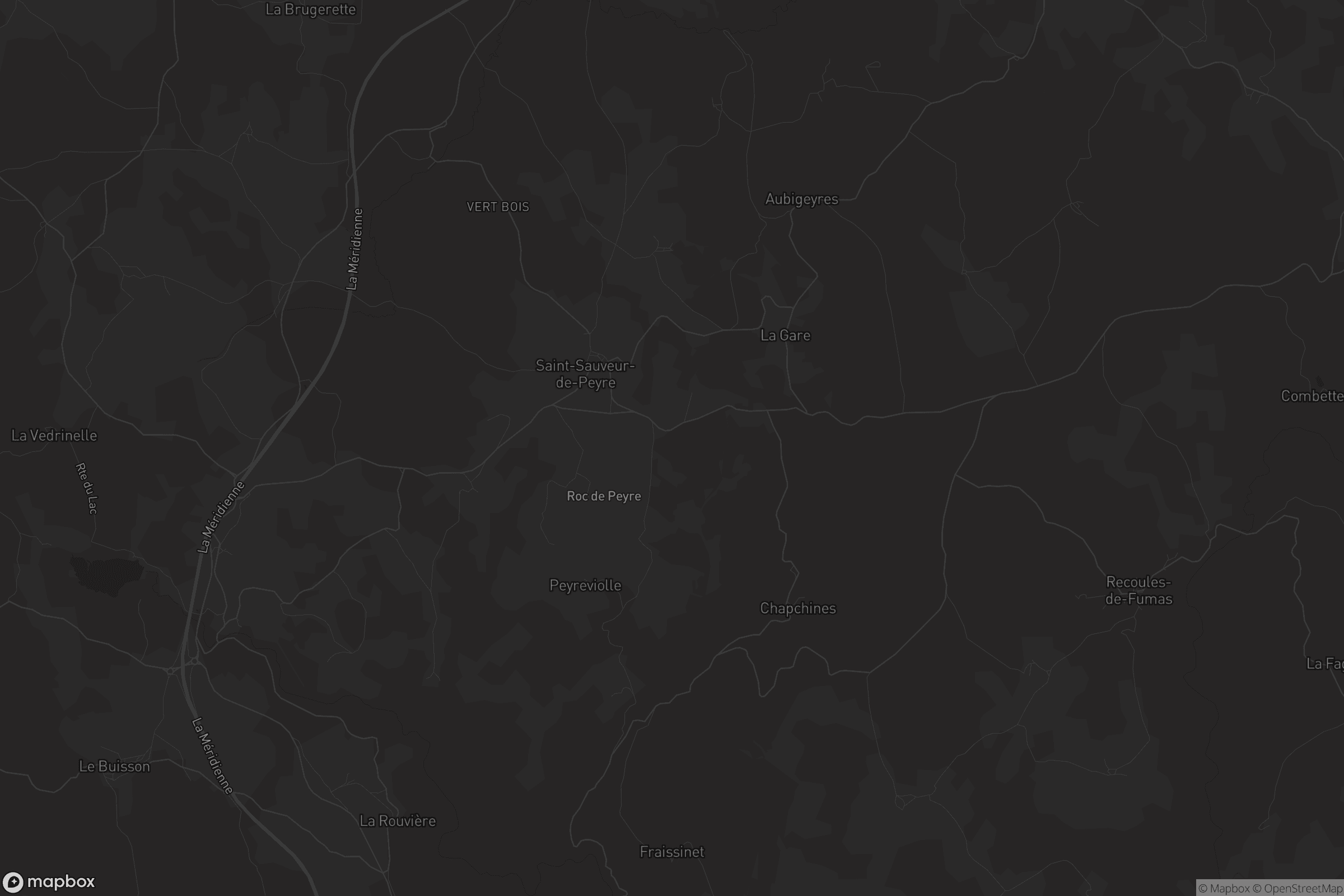 Carte de Saint-Sauveur-de-Peyre