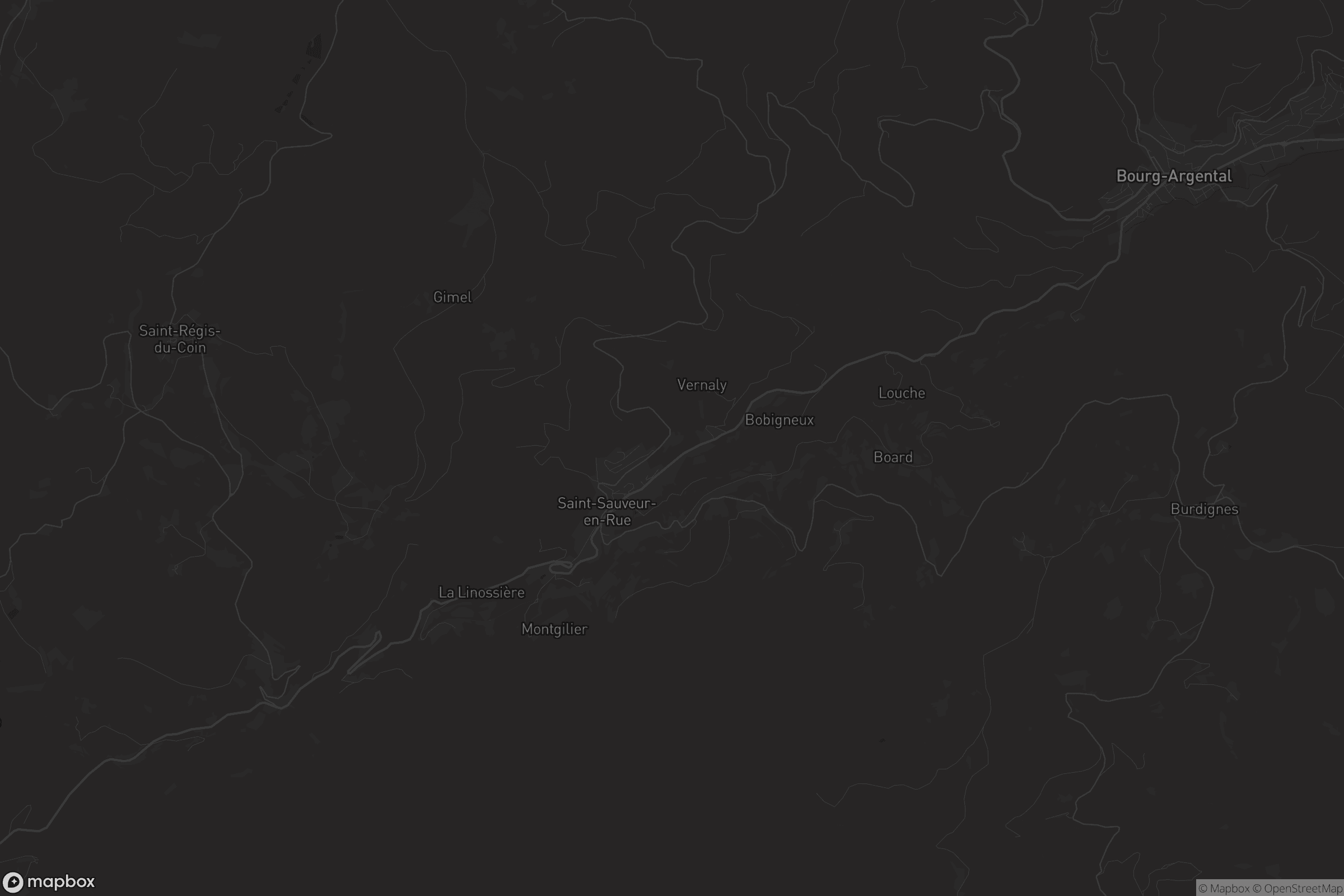 Carte de Saint-Sauveur-en-Rue