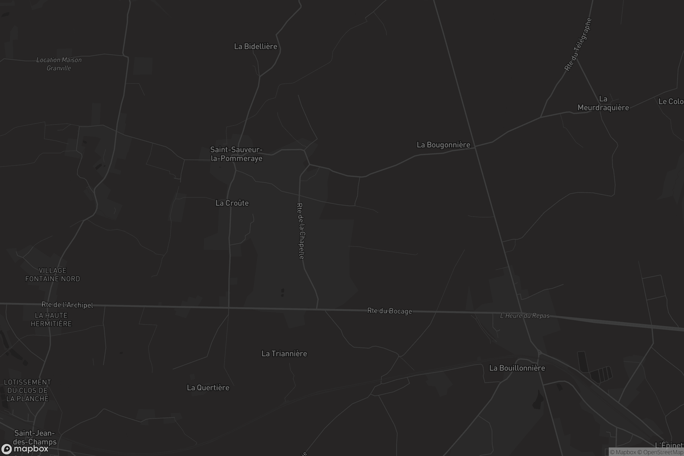 Carte de Saint-Sauveur-la-Pommeraye