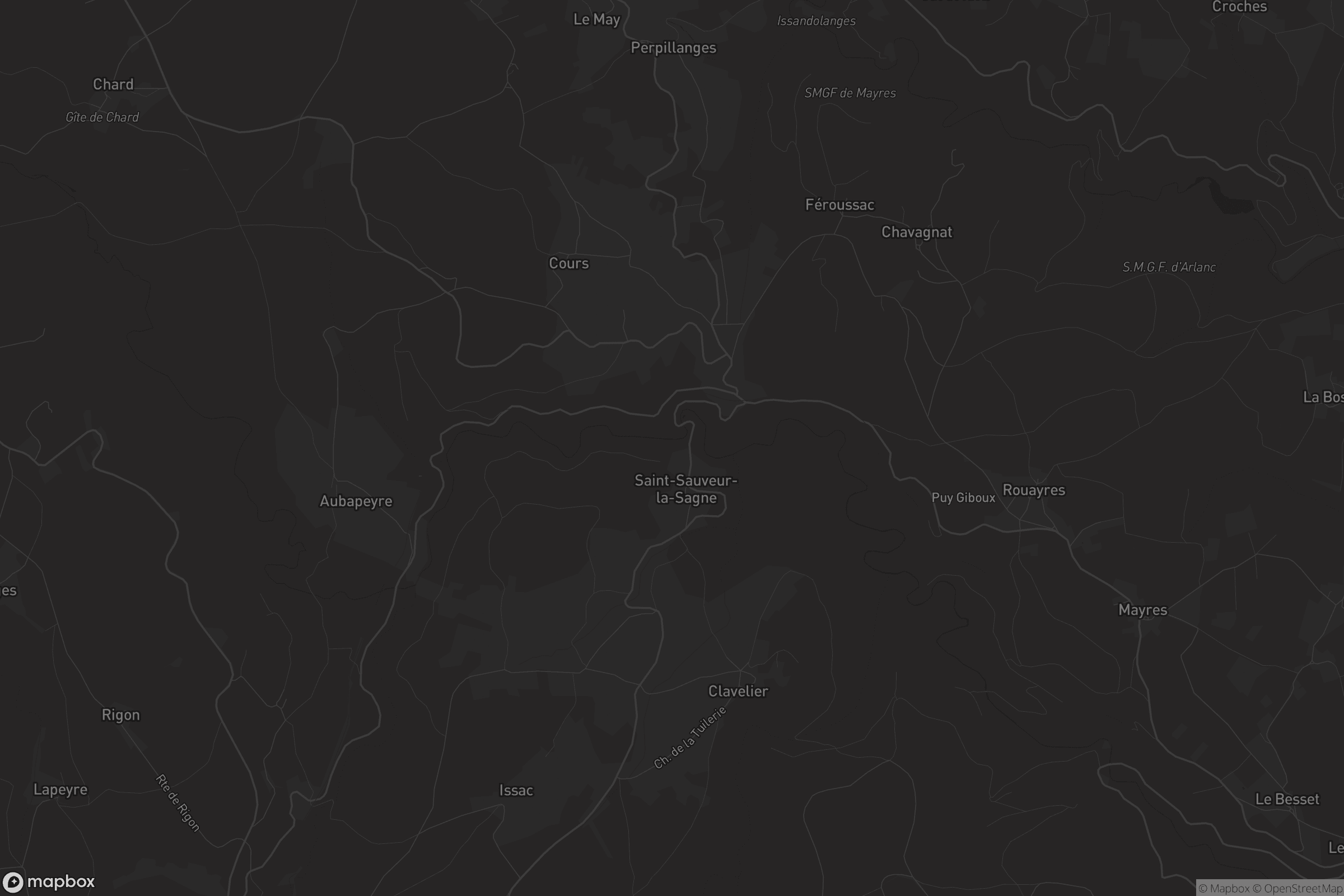 Carte de Saint-Sauveur-la-Sagne