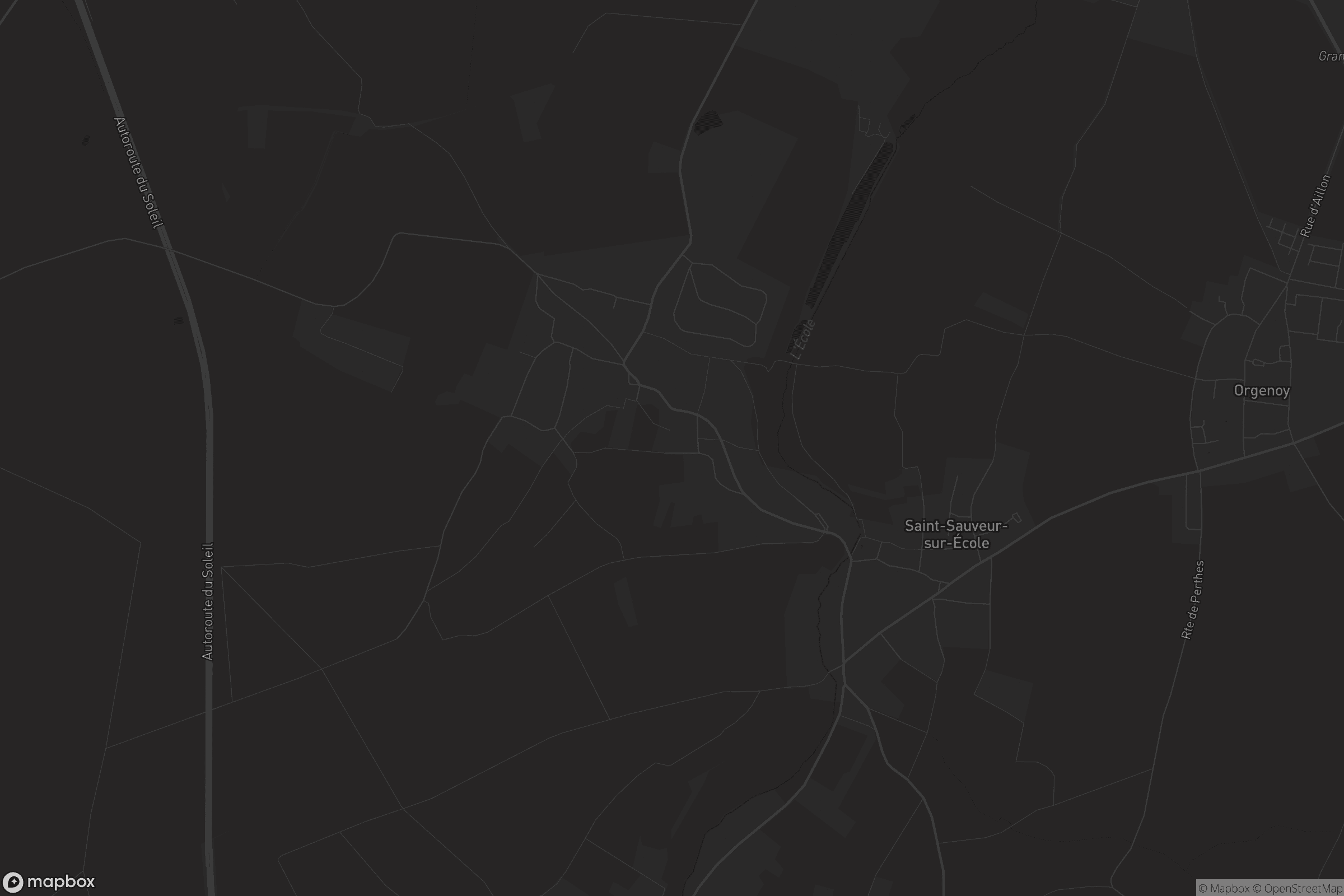 Carte de Saint-Sauveur-sur-École