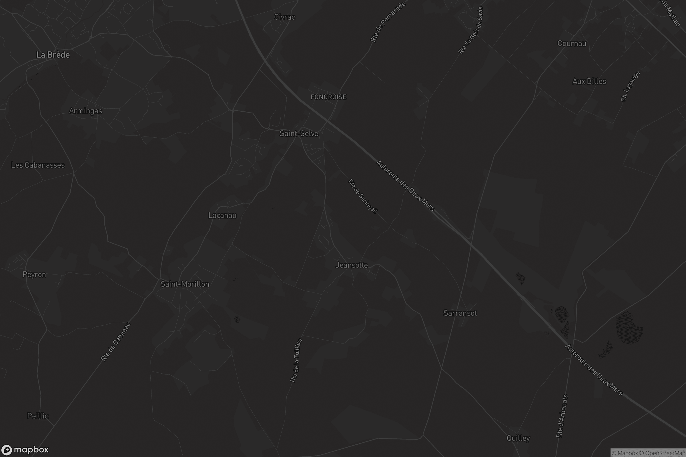 Carte de Saint-Selve