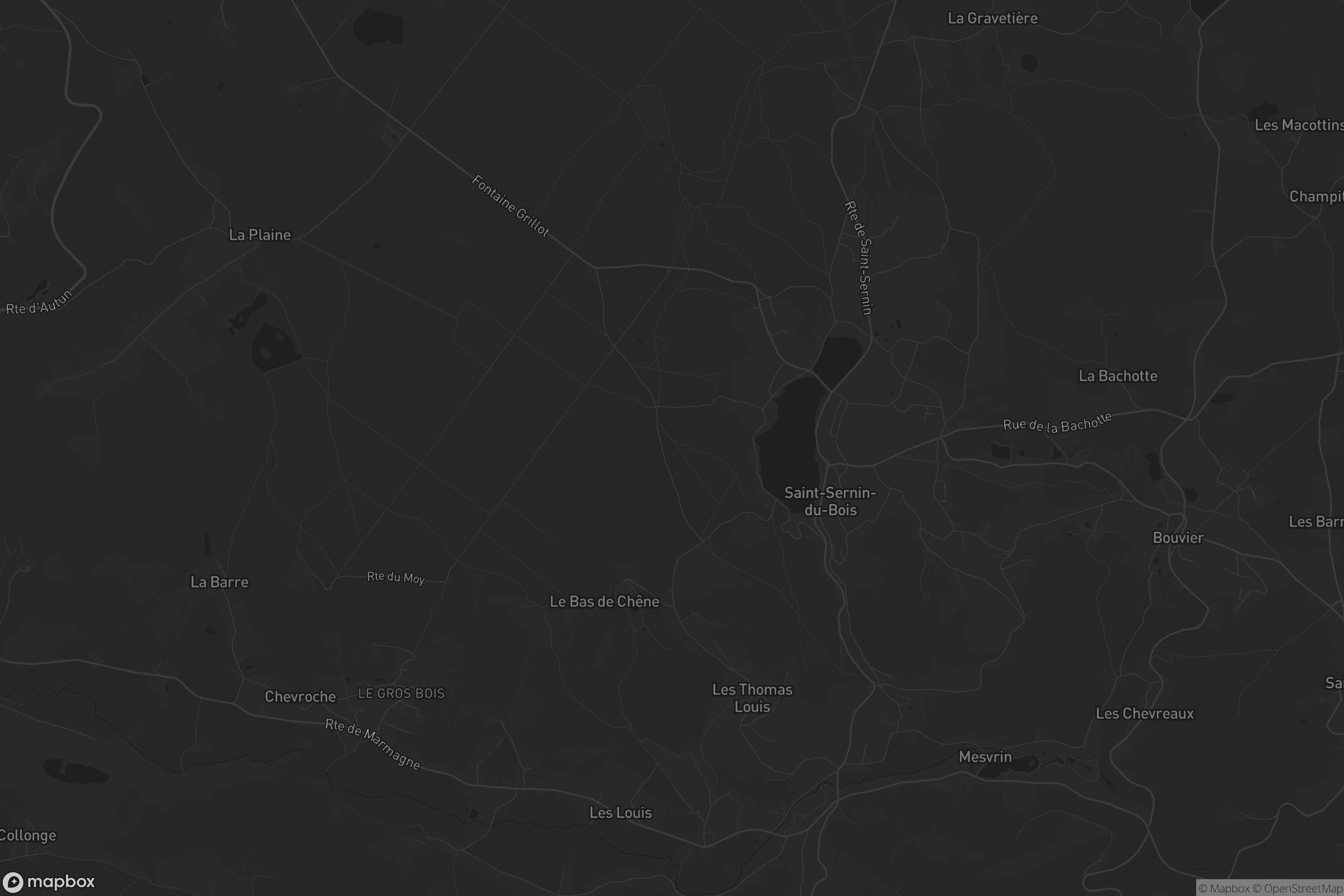 Carte de Saint-Sernin-du-Bois