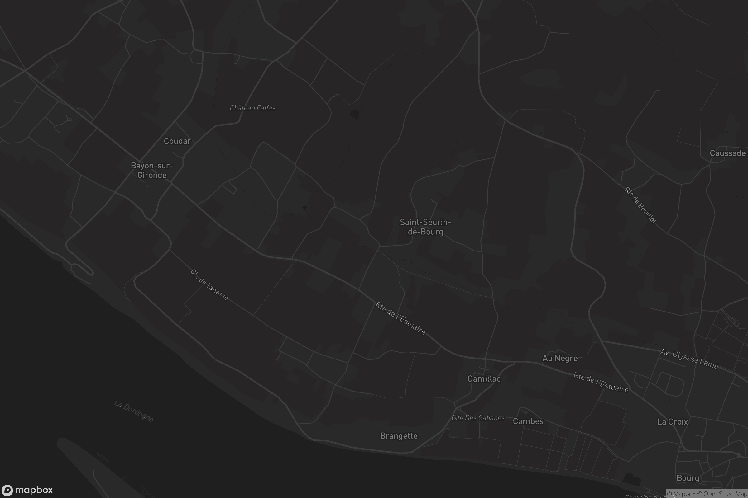 Carte de Saint-Seurin-de-Bourg