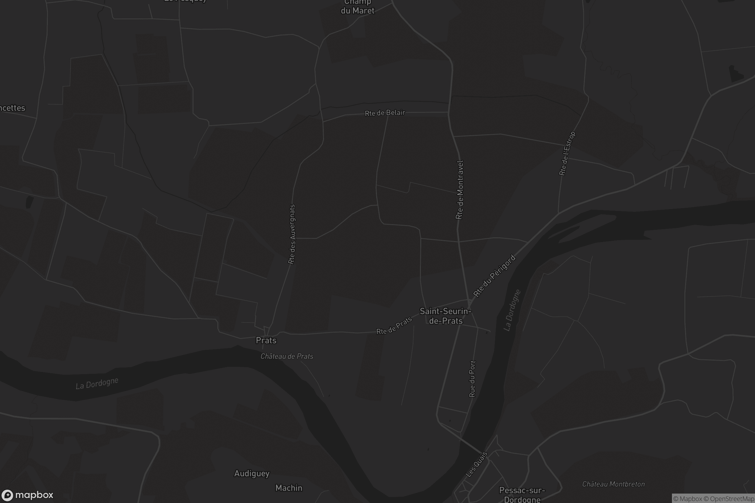 Carte de Saint-Seurin-de-Prats