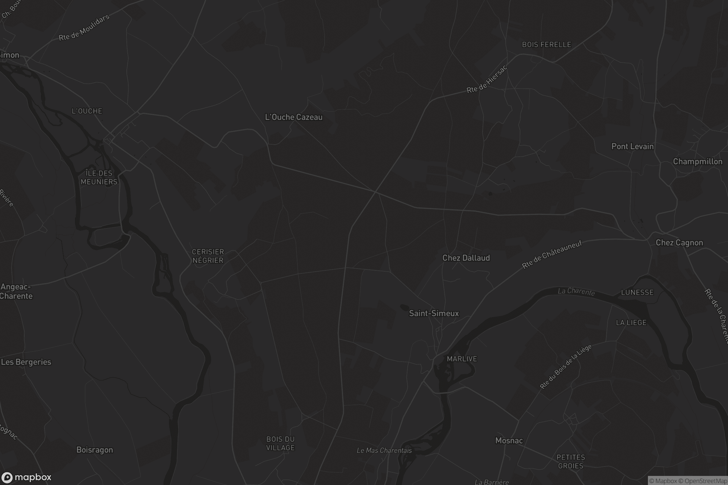 Carte de Saint-Simeux