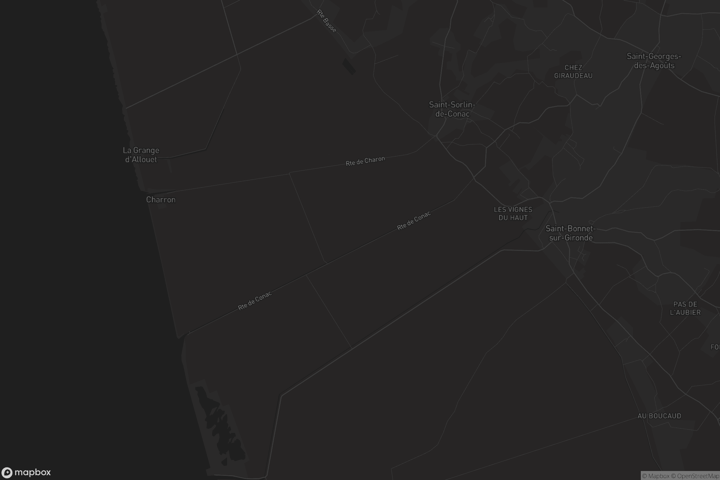 Carte de Saint-Sorlin-de-Conac