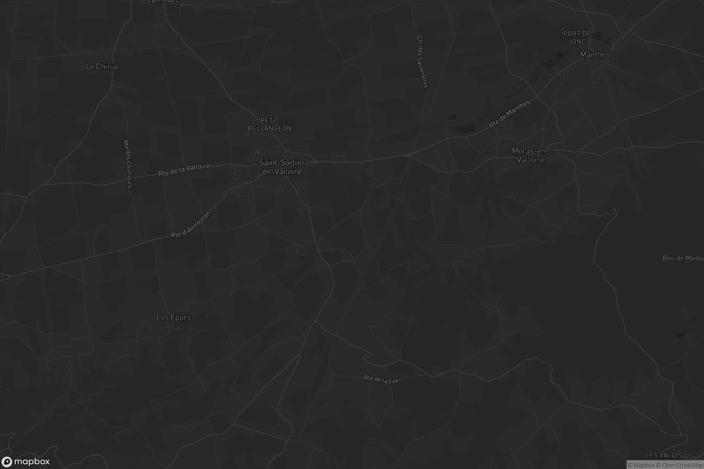 Carte de Saint-Sorlin-en-Valloire