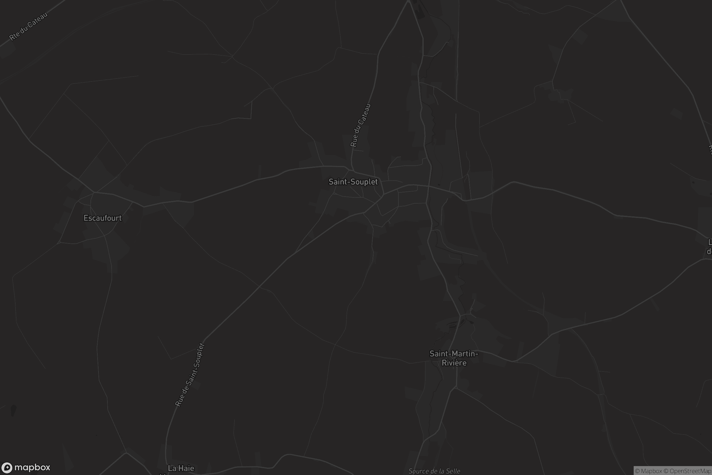 Carte de Saint-Souplet