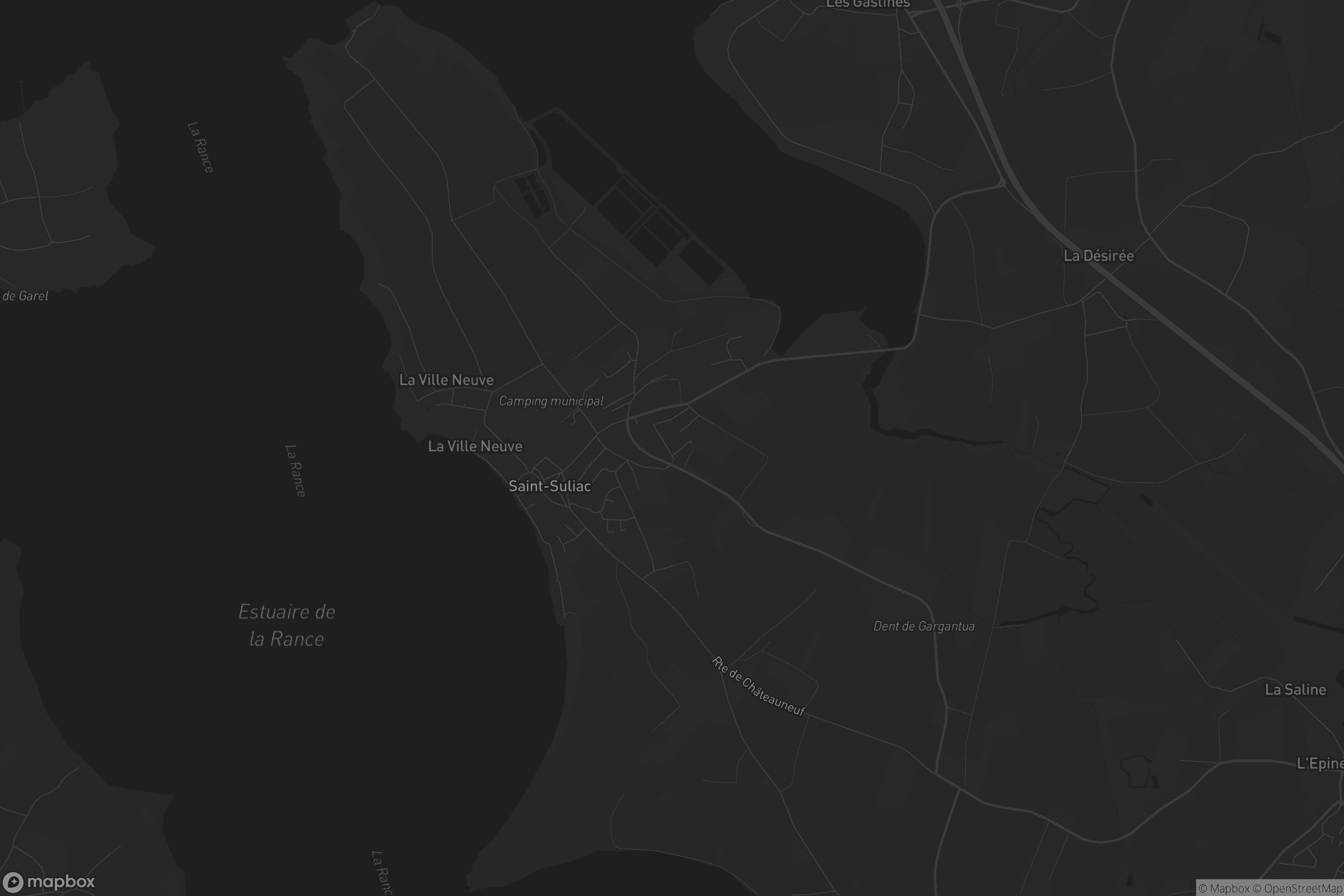 Carte de Saint-Suliac