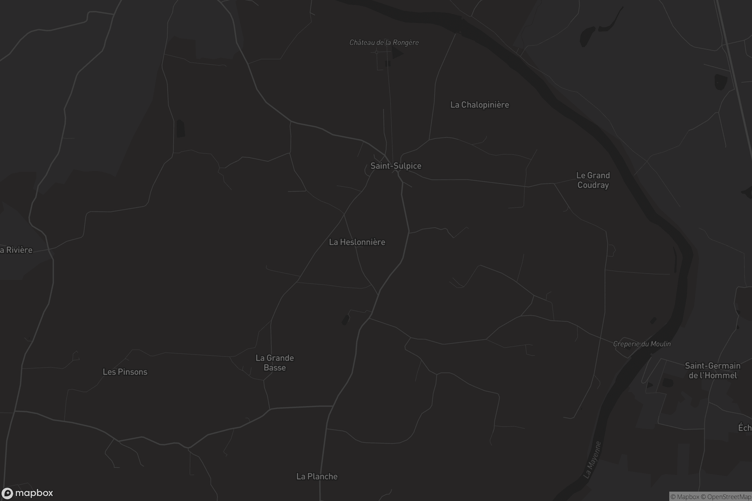 Carte de Saint-Sulpice