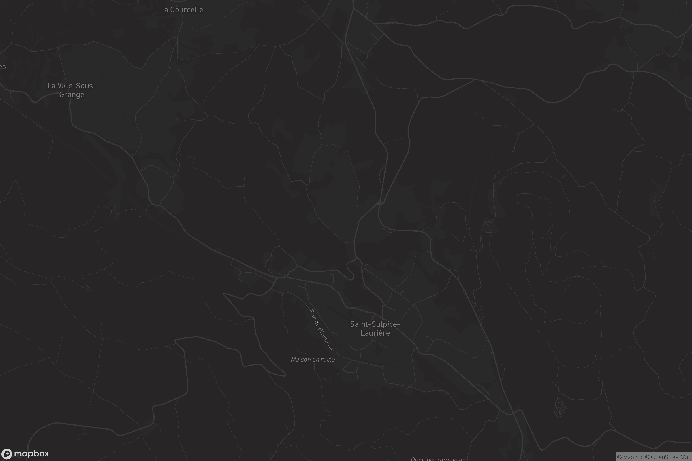 Carte de Saint-Sulpice-Laurière