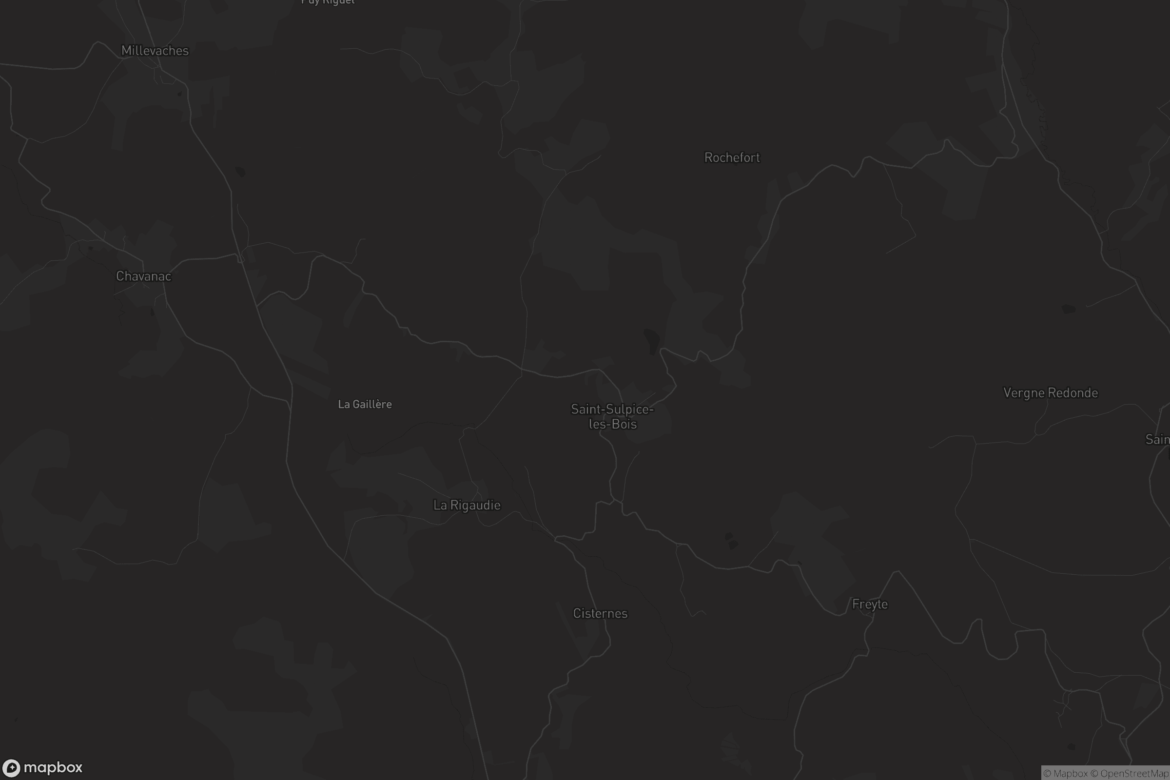 Carte de Saint-Sulpice-les-Bois