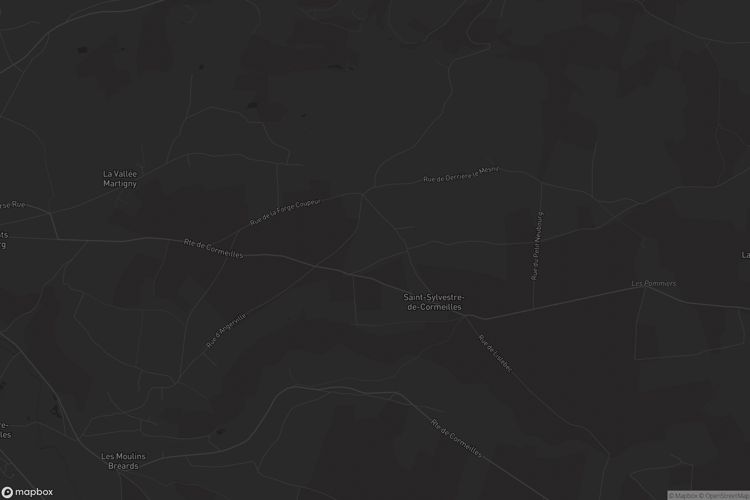 Carte de Saint-Sylvestre-de-Cormeilles