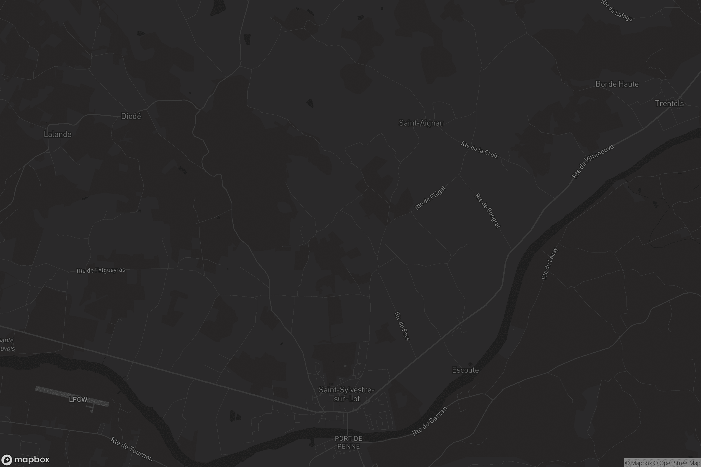 Carte de Saint-Sylvestre-sur-Lot