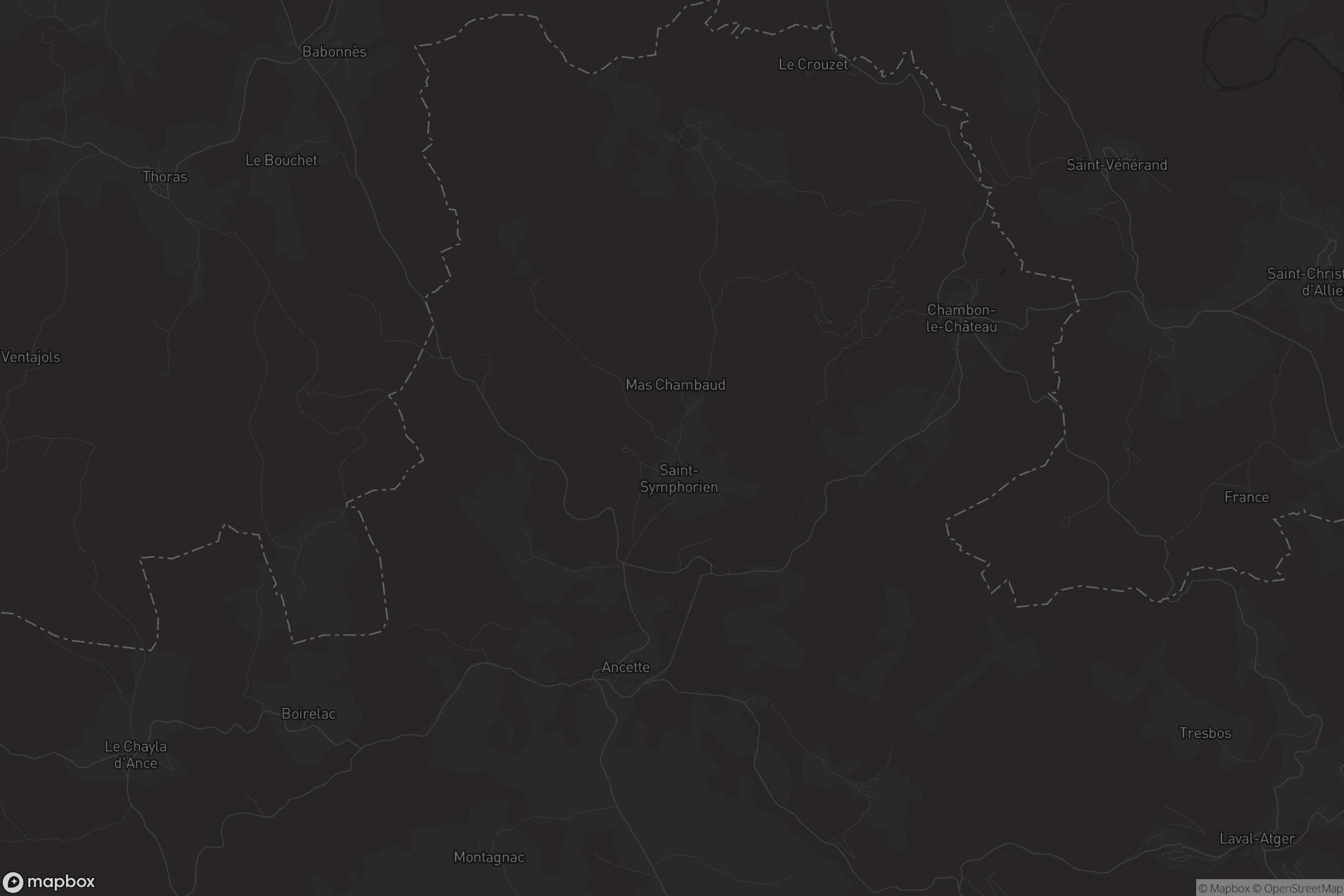 Carte de Saint-Symphorien