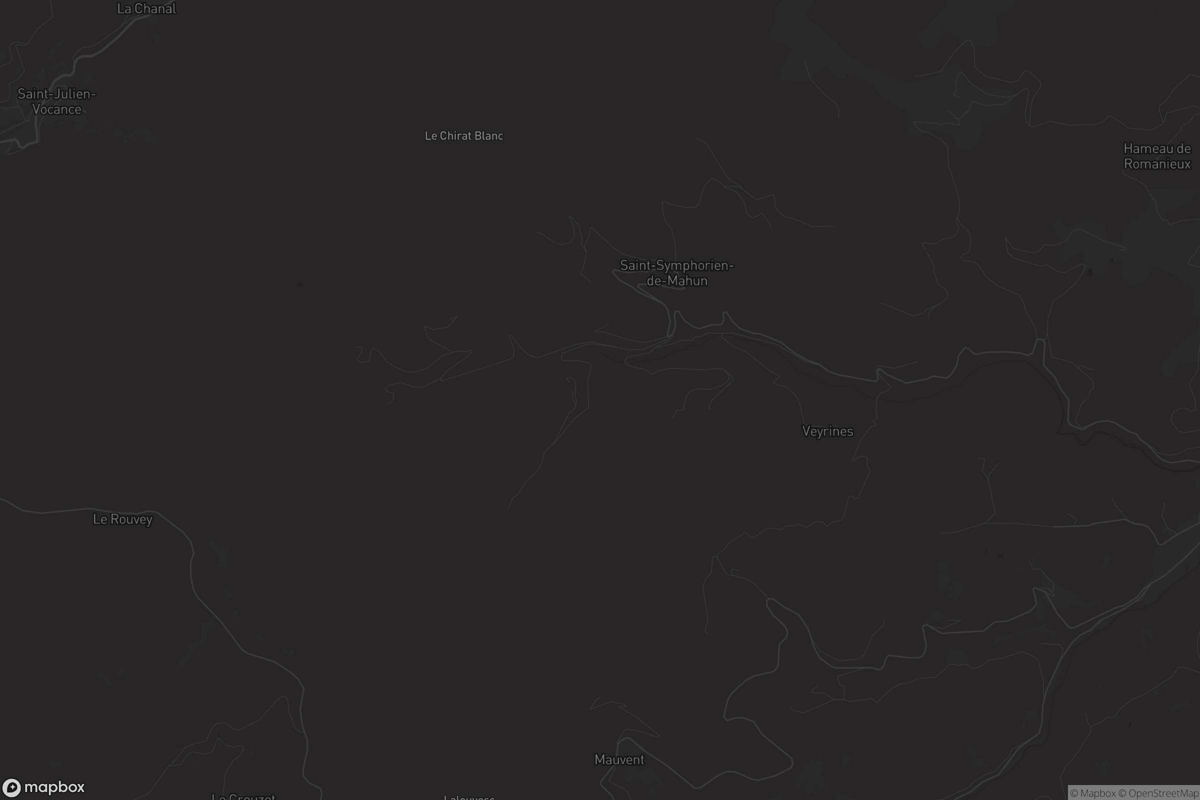 Carte de Saint-Symphorien-de-Mahun