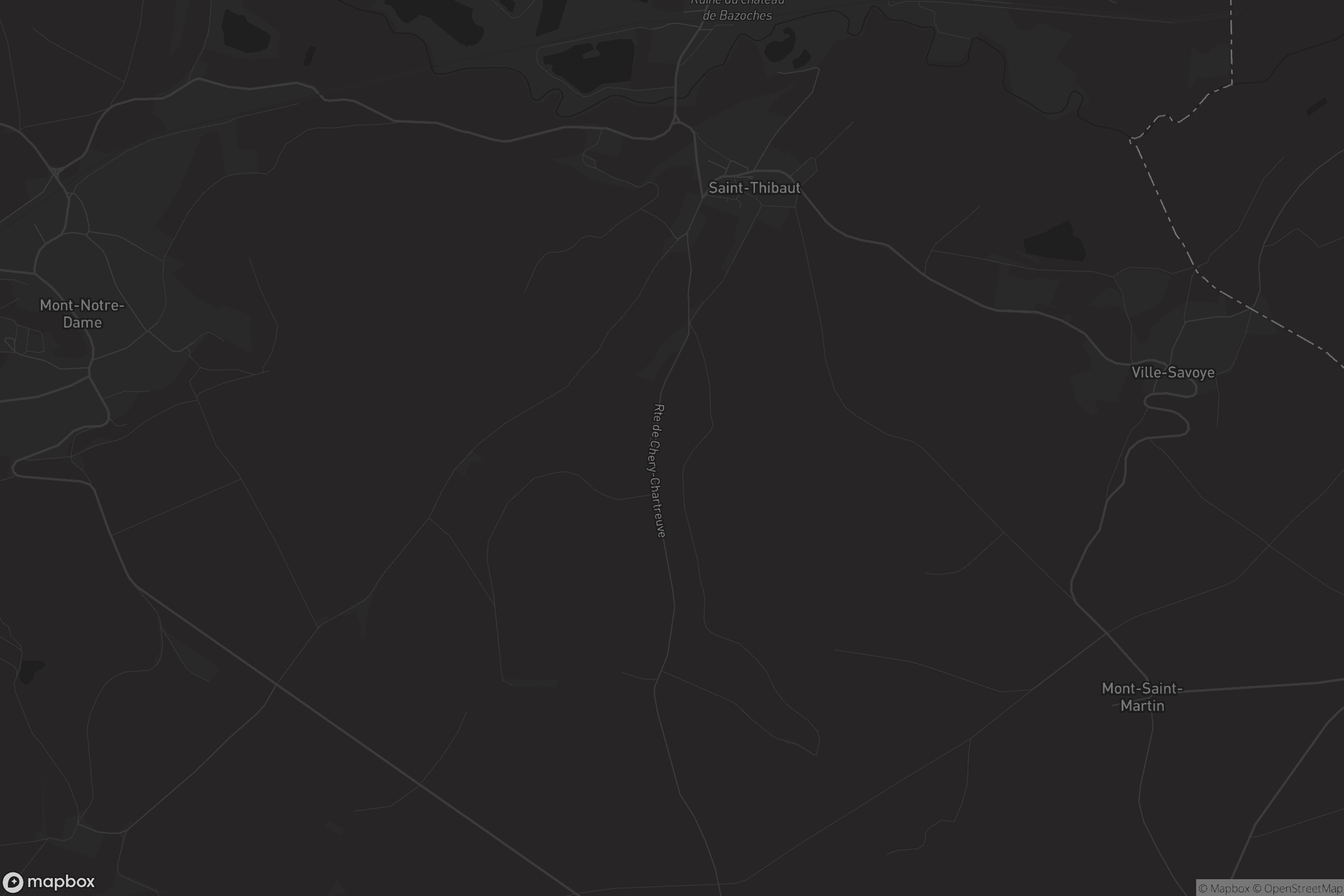 Carte de Saint-Thibaut