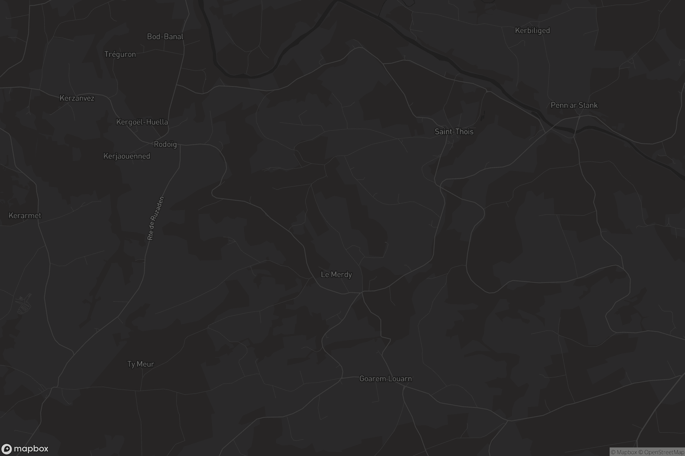 Carte de Saint-Thois