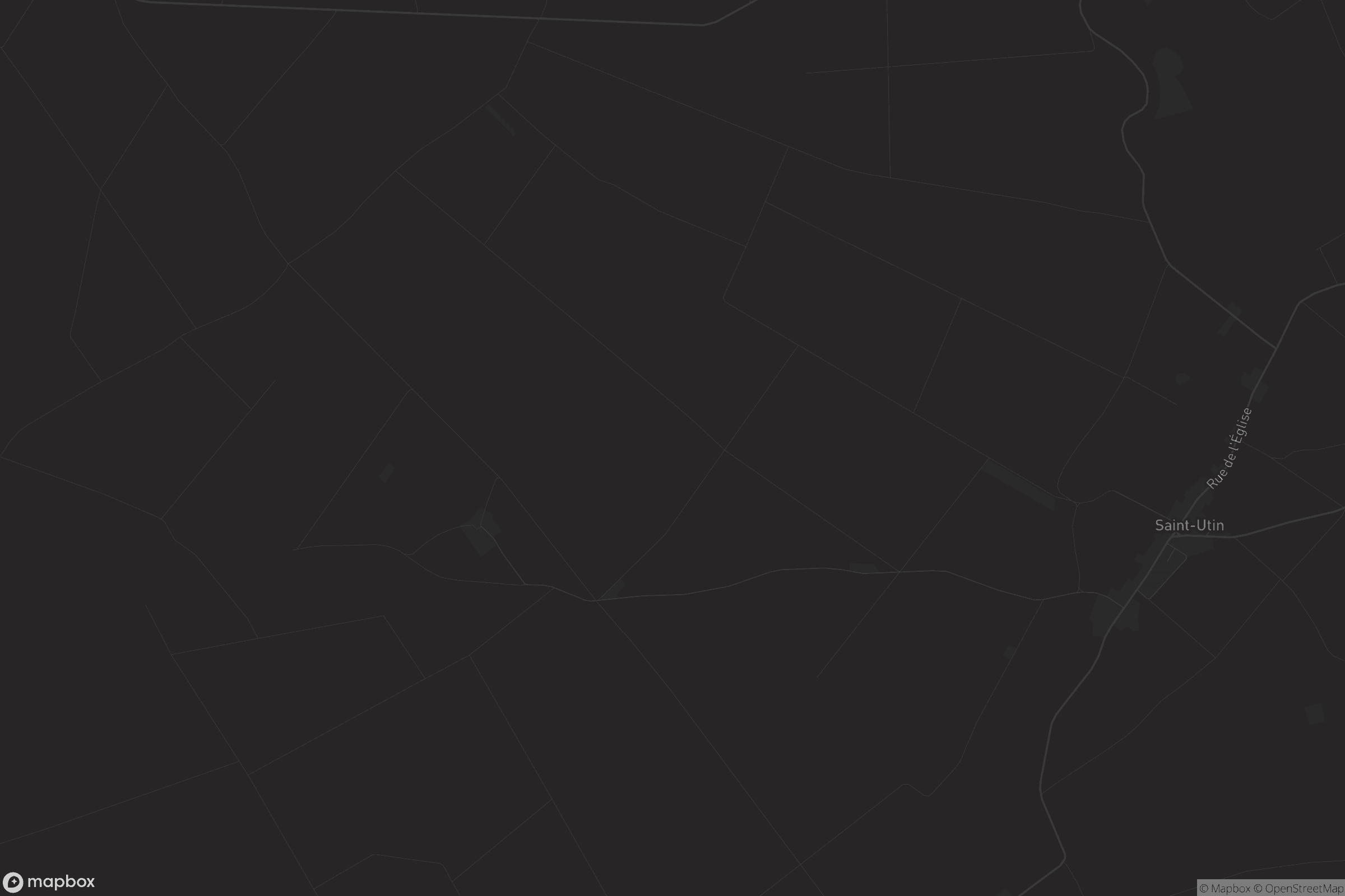 Carte de Saint-Utin