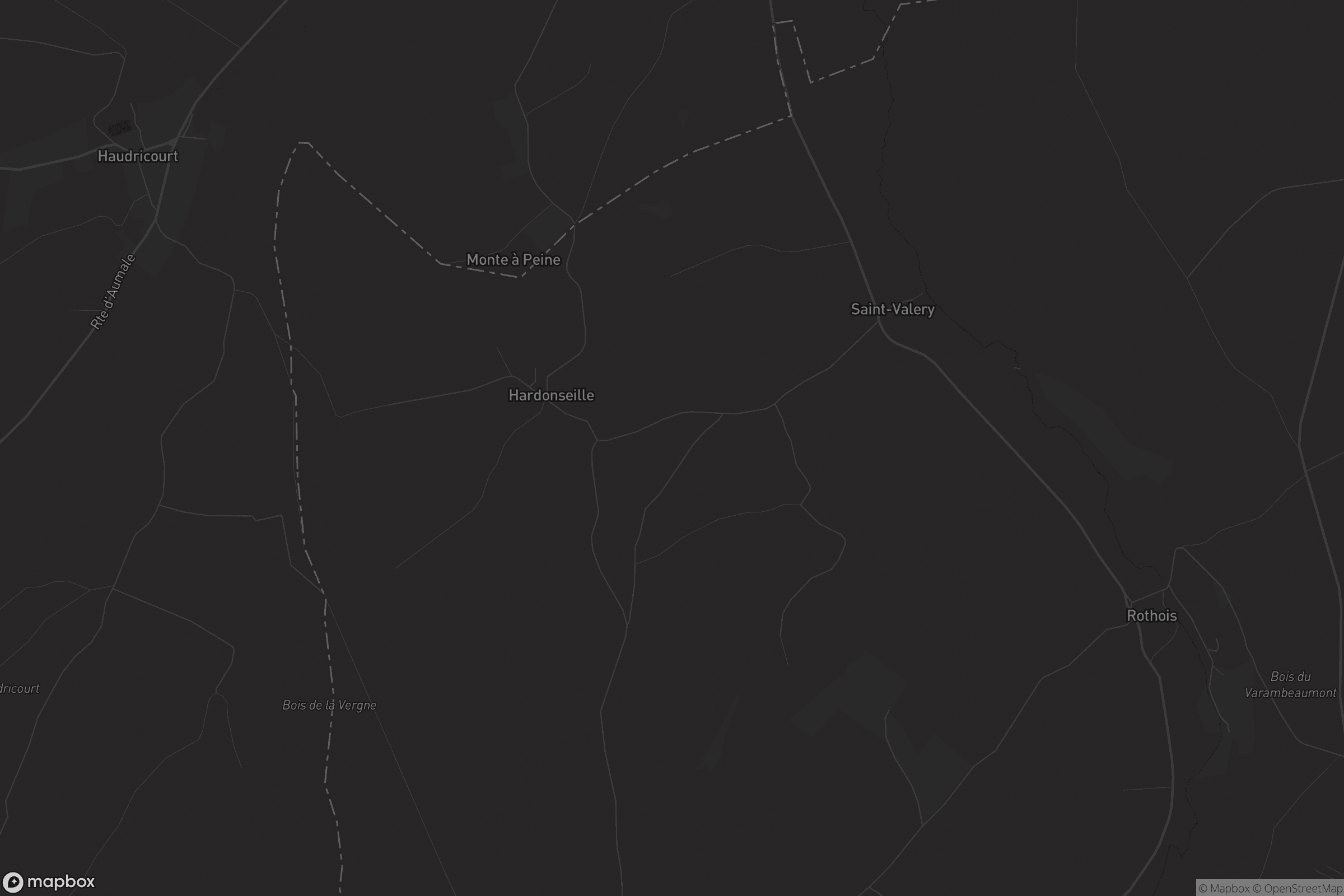 Carte de Saint-Valery