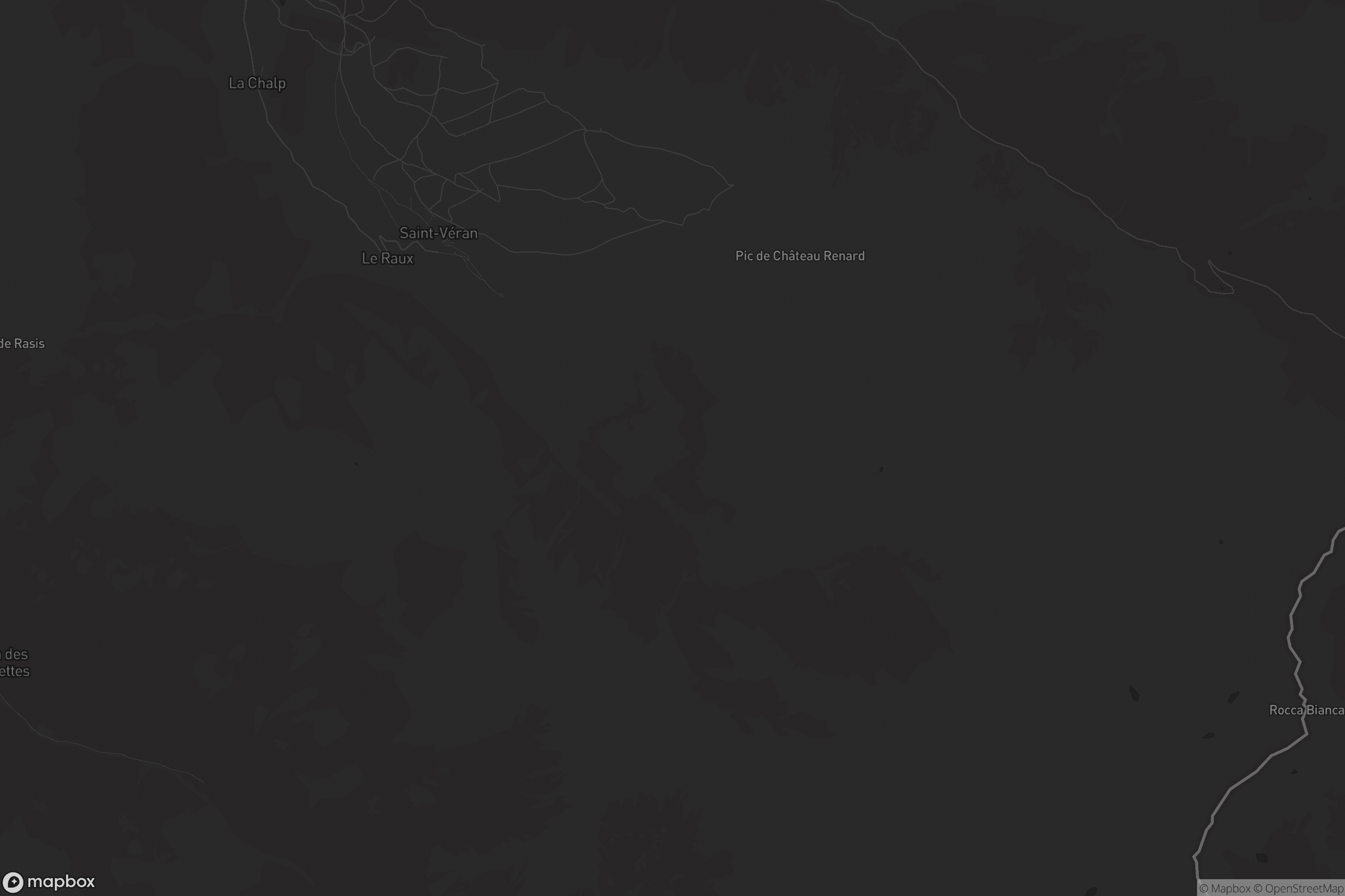 Carte de Saint-Véran