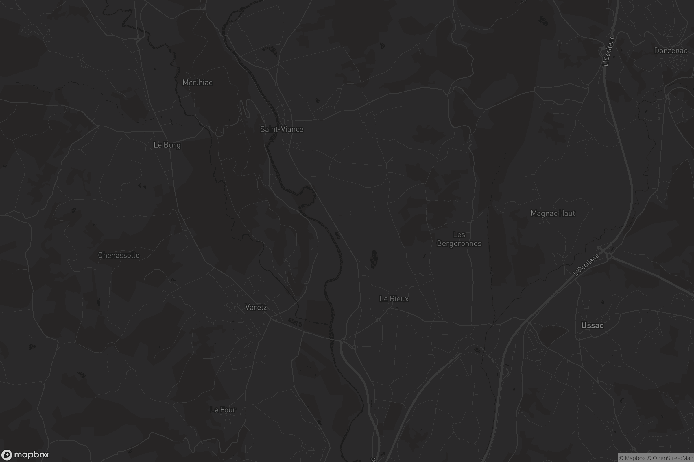 Carte de Saint-Viance