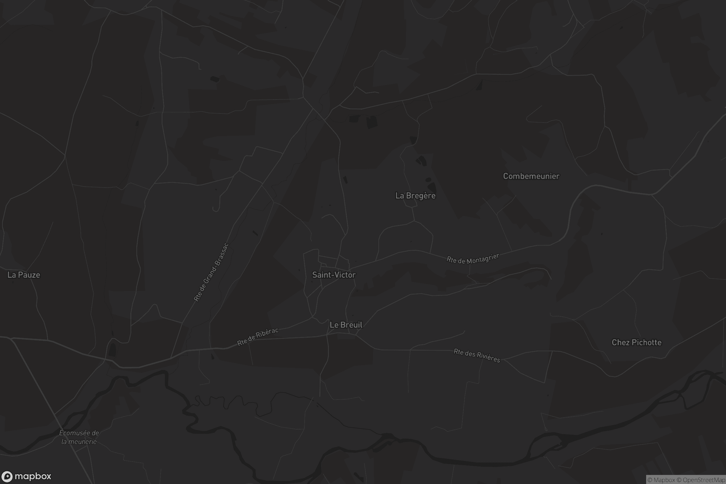 Carte de Saint-Victor