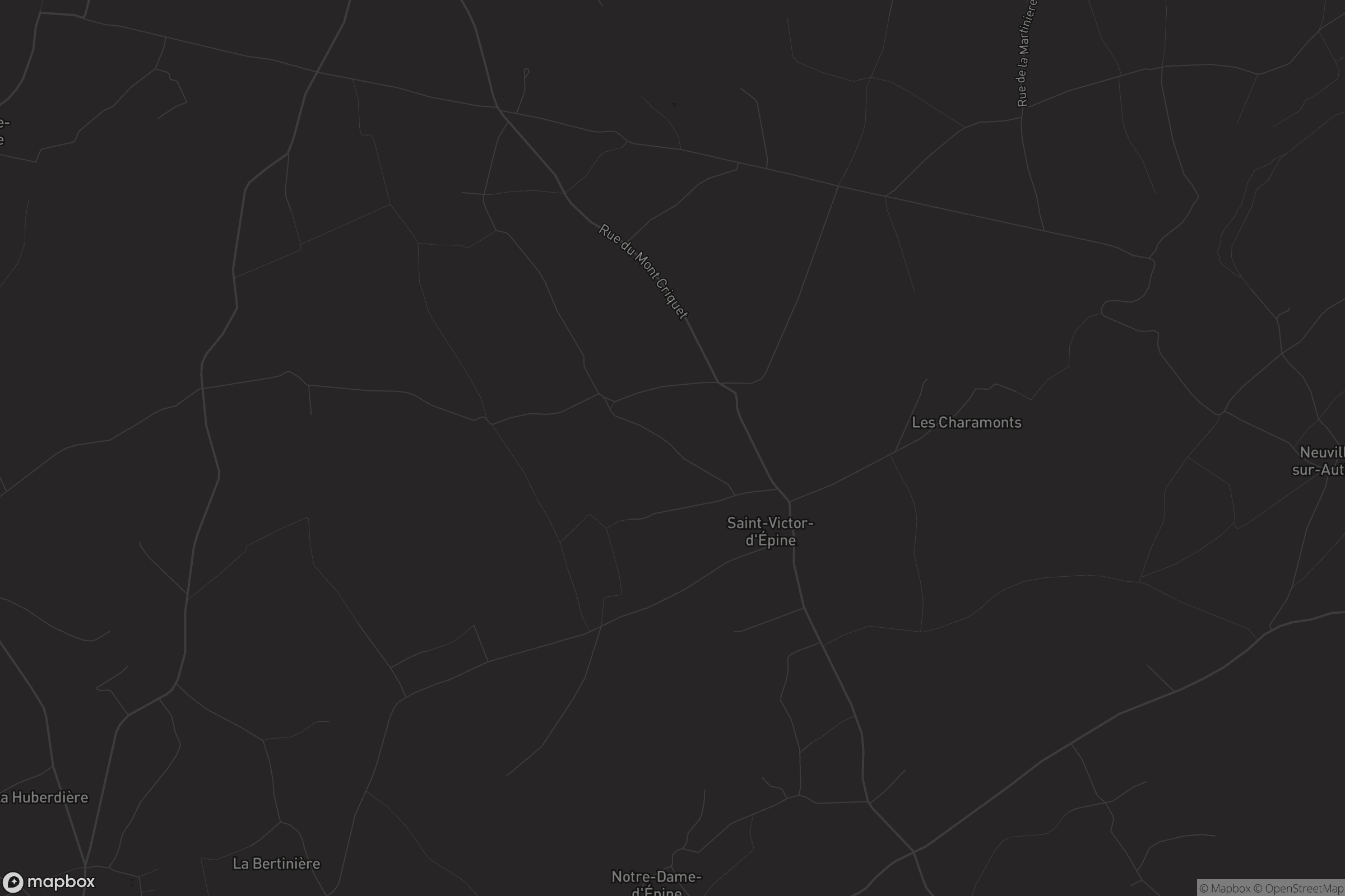 Carte de Saint-Victor-d'Épine