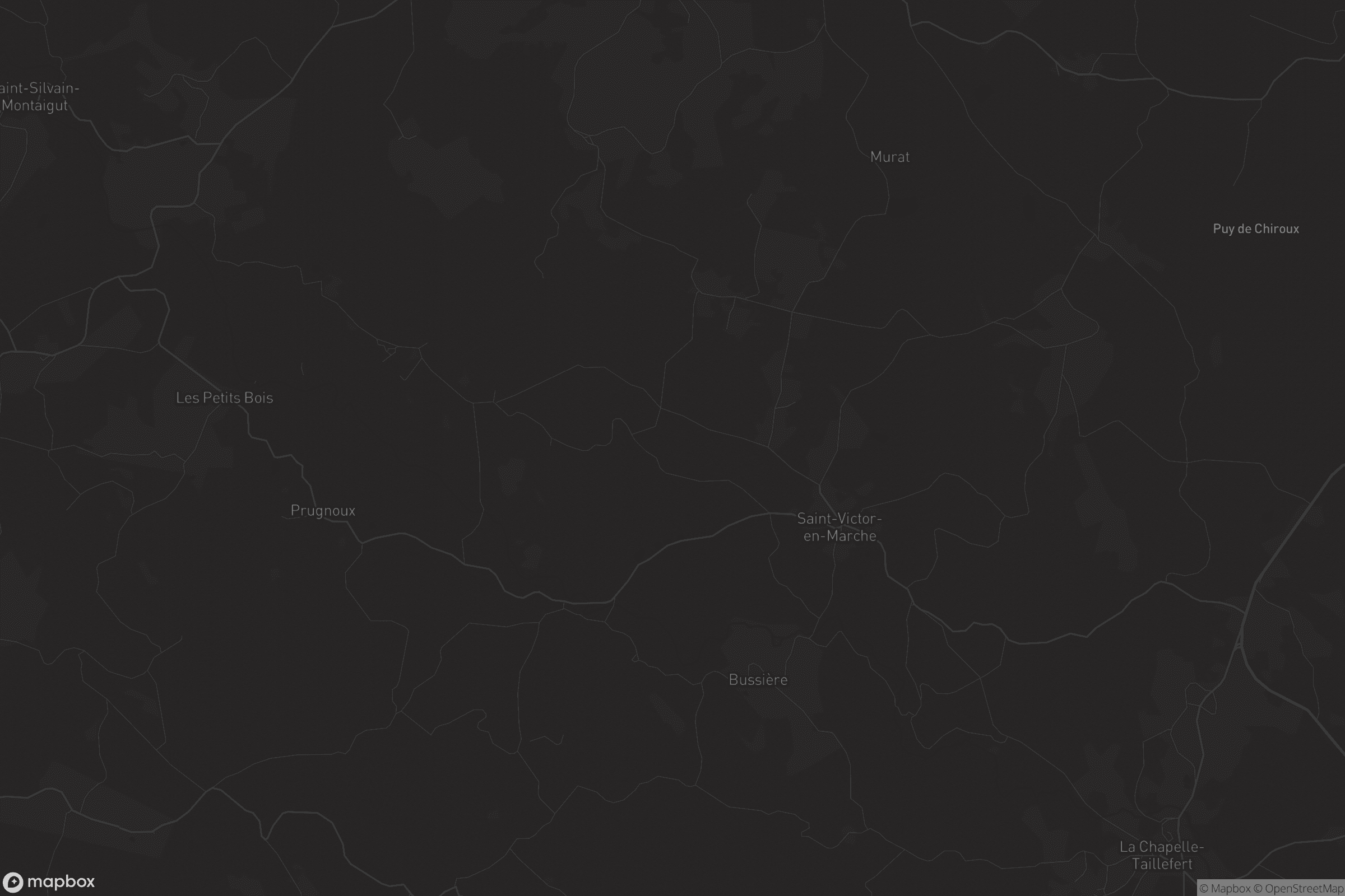 Carte de Saint-Victor-en-Marche