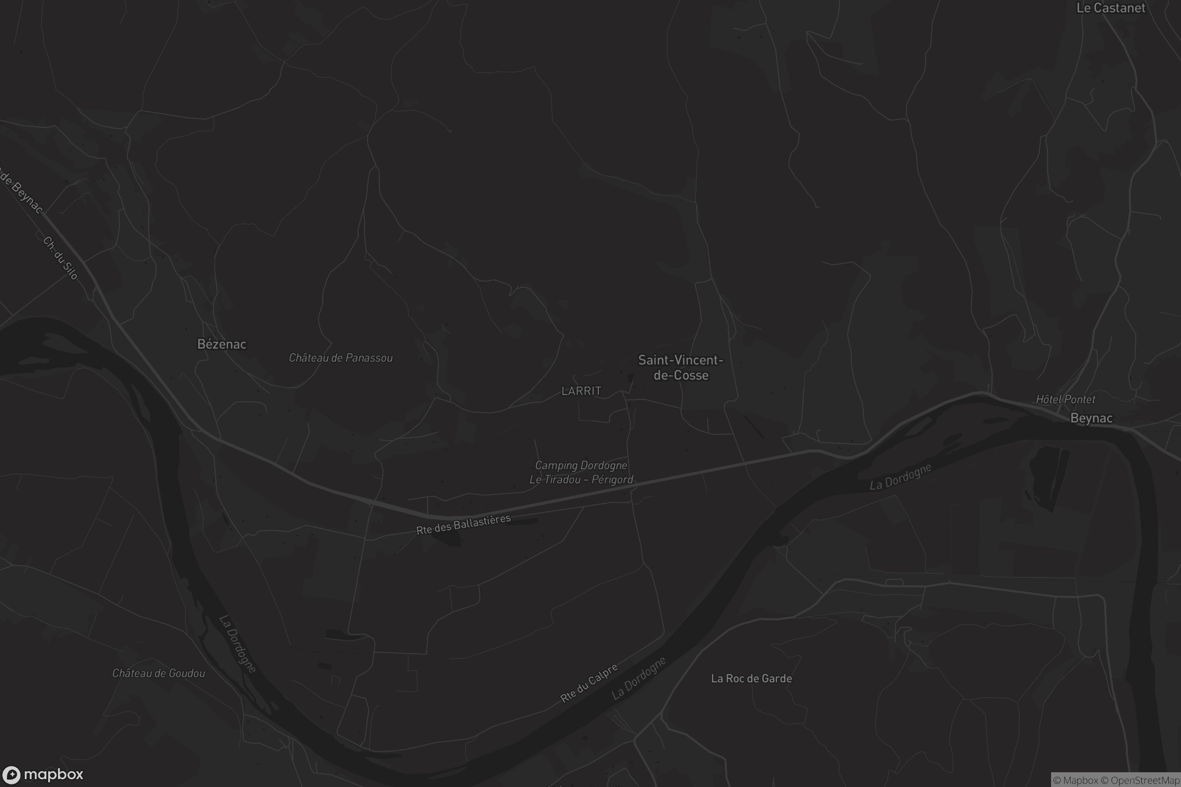 Carte de Saint-Vincent-de-Cosse