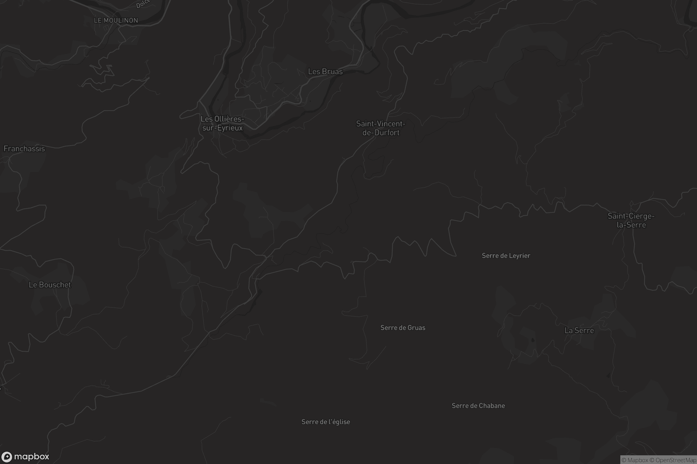Carte de Saint-Vincent-de-Durfort