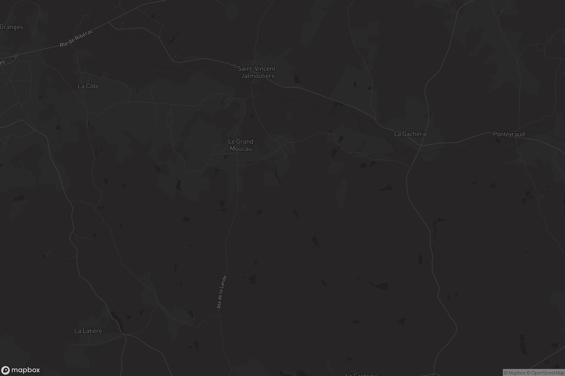 Carte de Saint-Vincent-Jalmoutiers