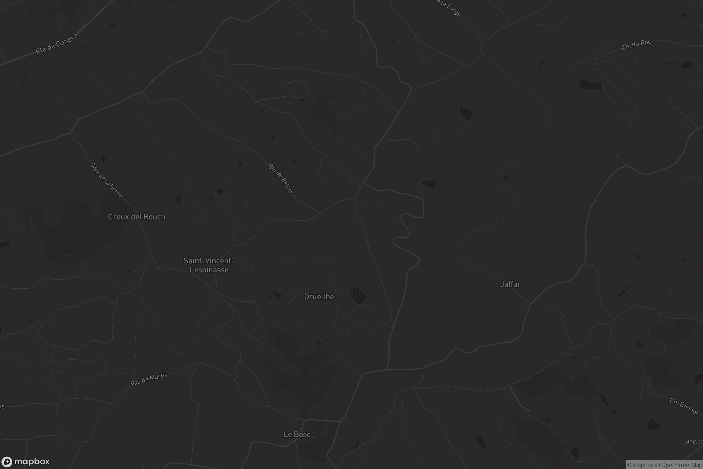 Carte de Saint-Vincent-Lespinasse