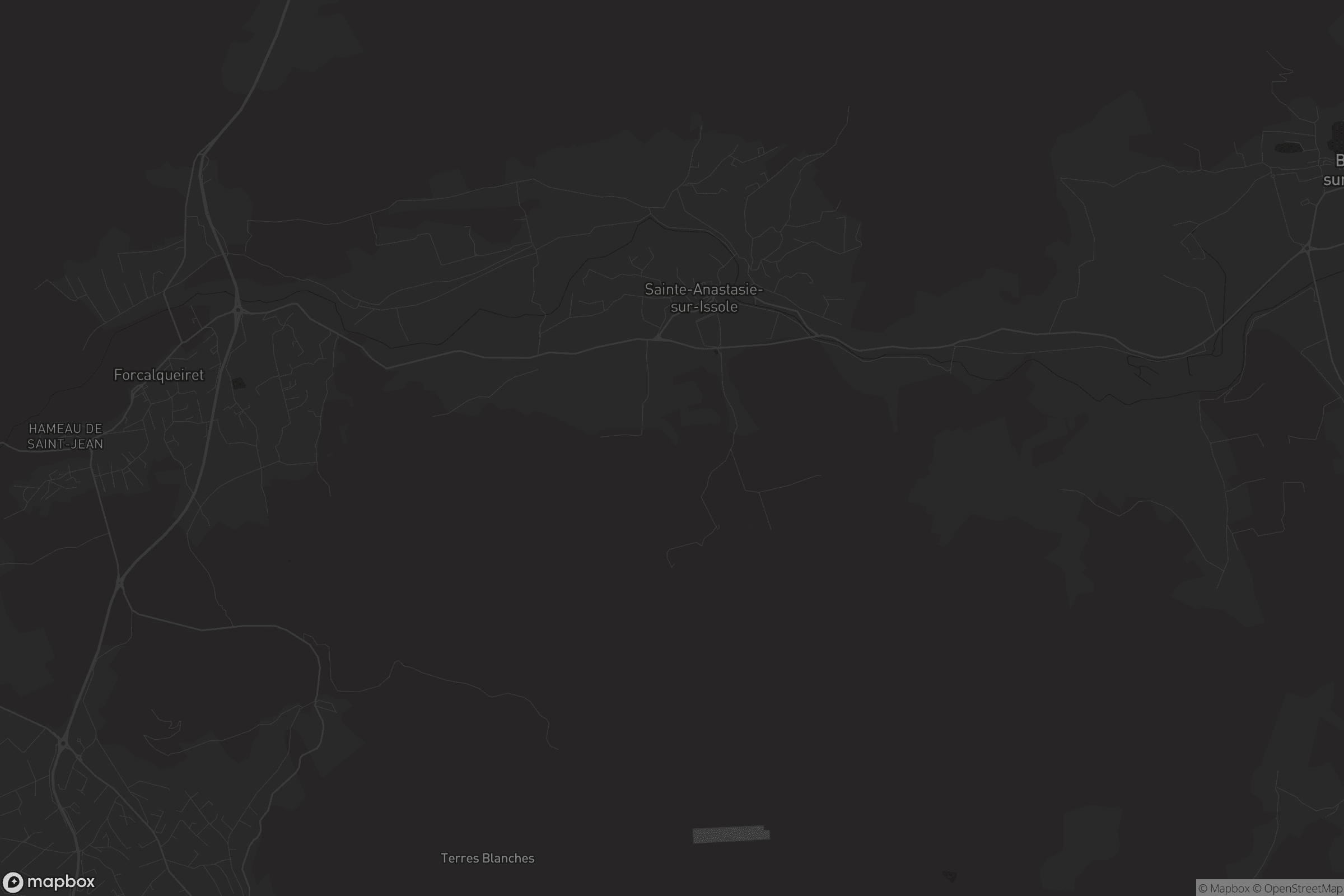 Carte de Sainte-Anastasie-sur-Issole