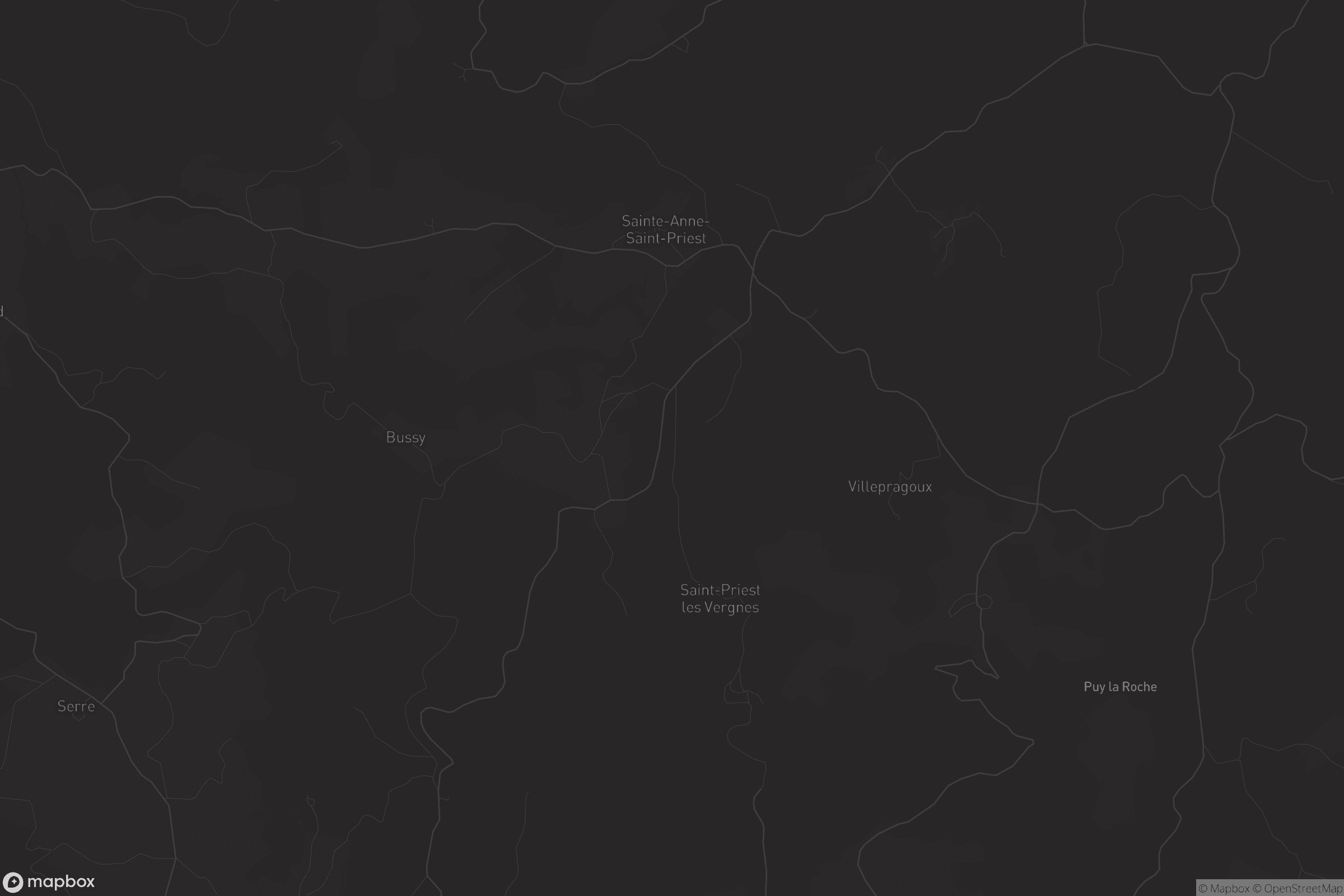 Carte de Sainte-Anne-Saint-Priest