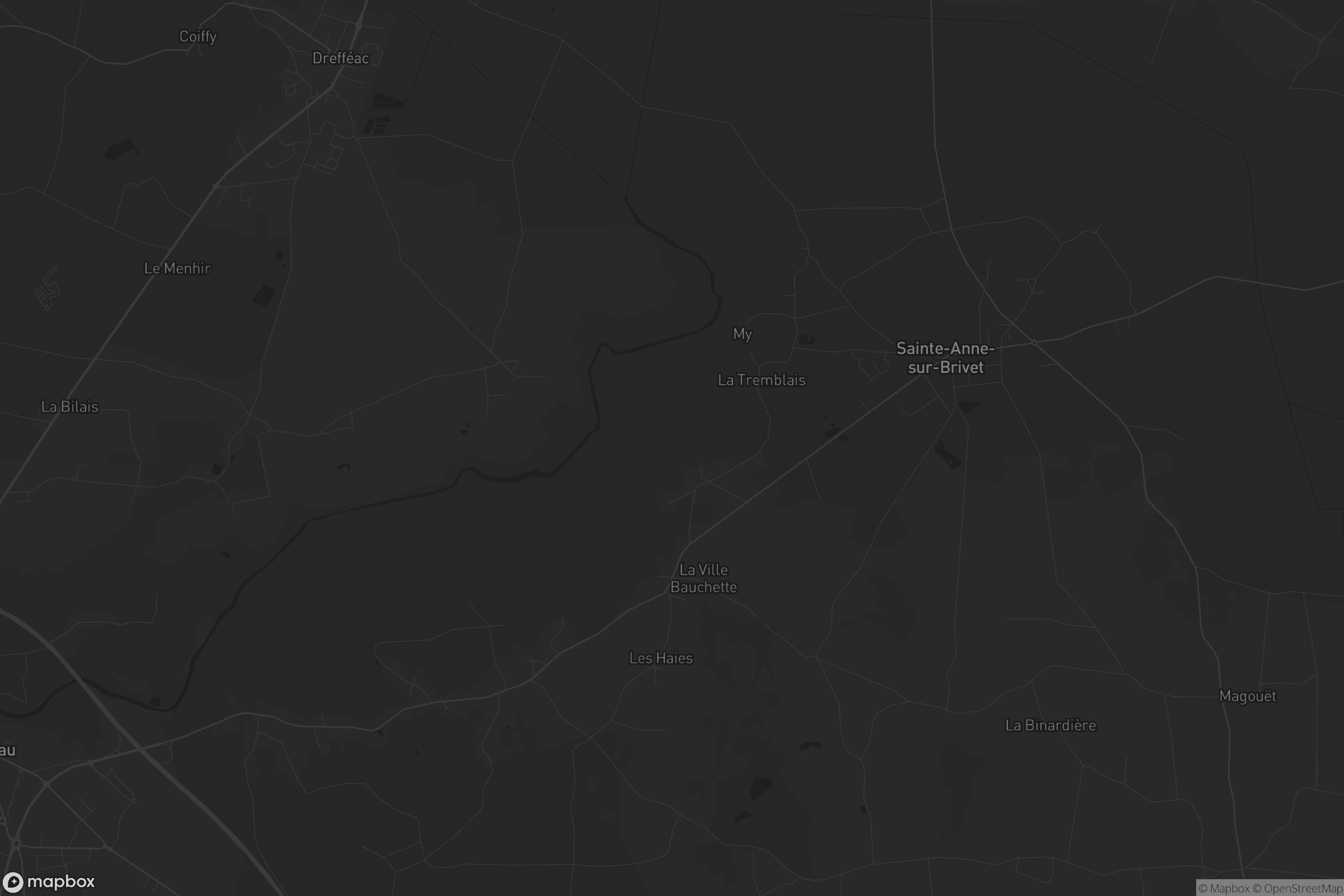 Carte de Sainte-Anne-sur-Brivet