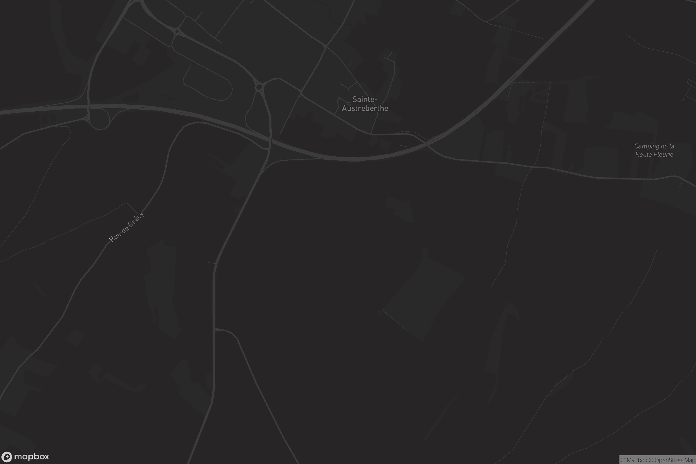 Carte de Sainte-Austreberthe