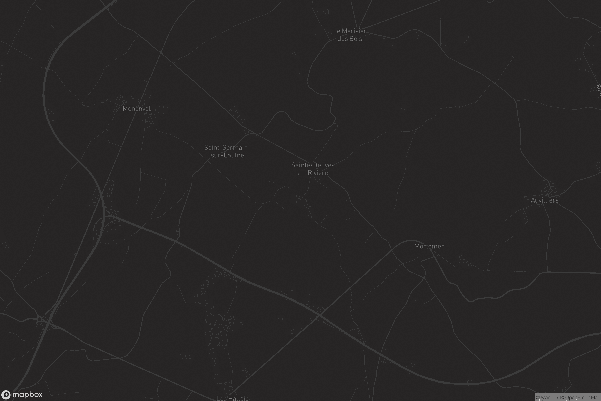 Carte de Sainte-Beuve-en-Rivière