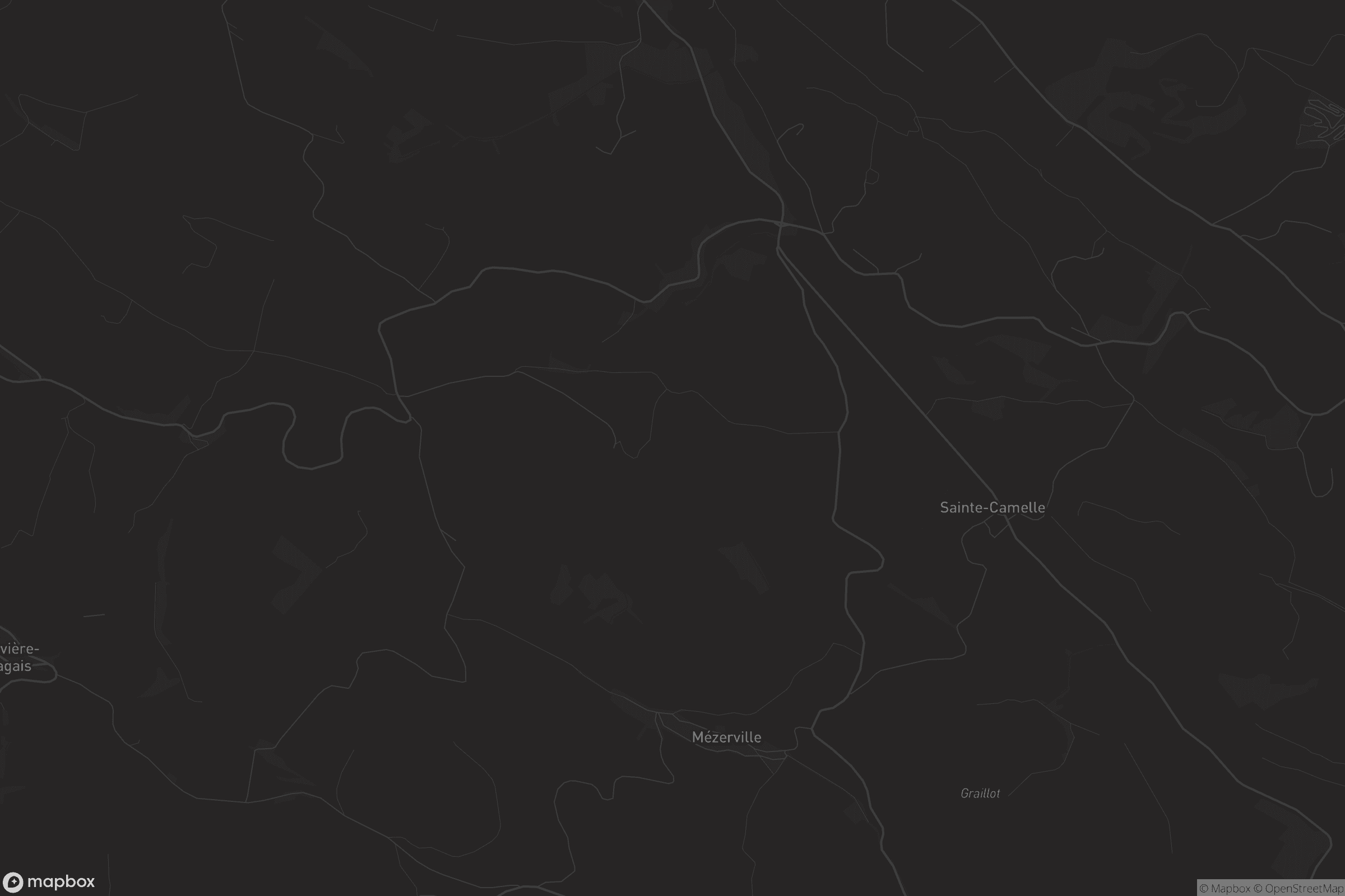 Carte de Sainte-Camelle