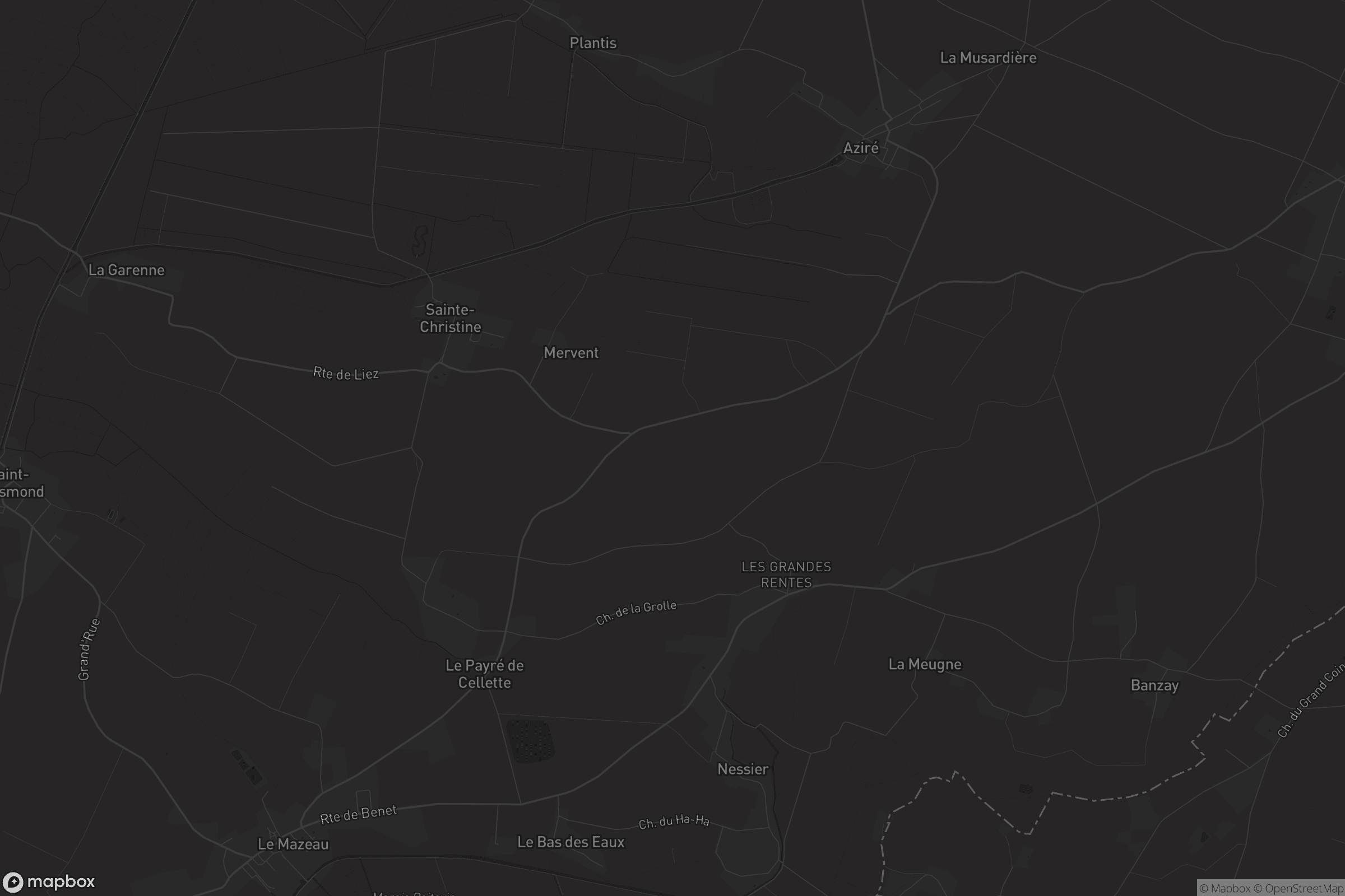 Carte de Sainte-Christine