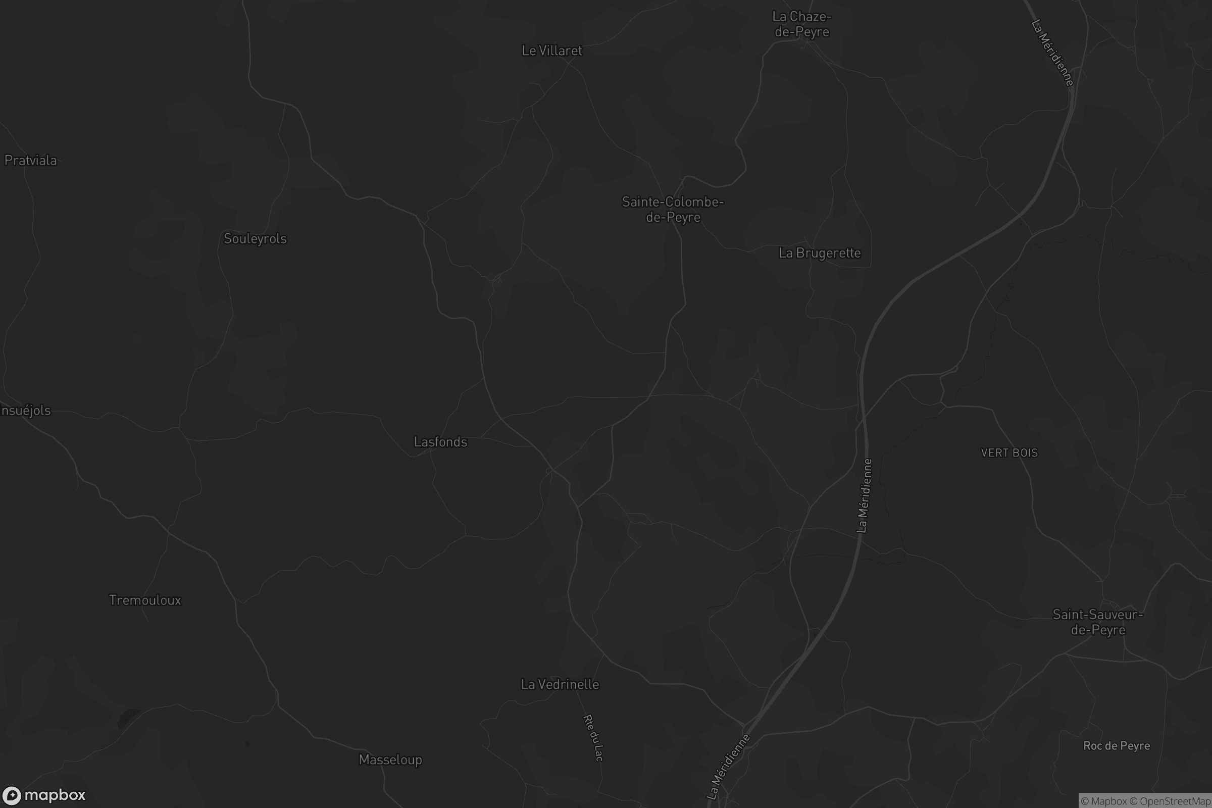 Carte de Sainte-Colombe-de-Peyre