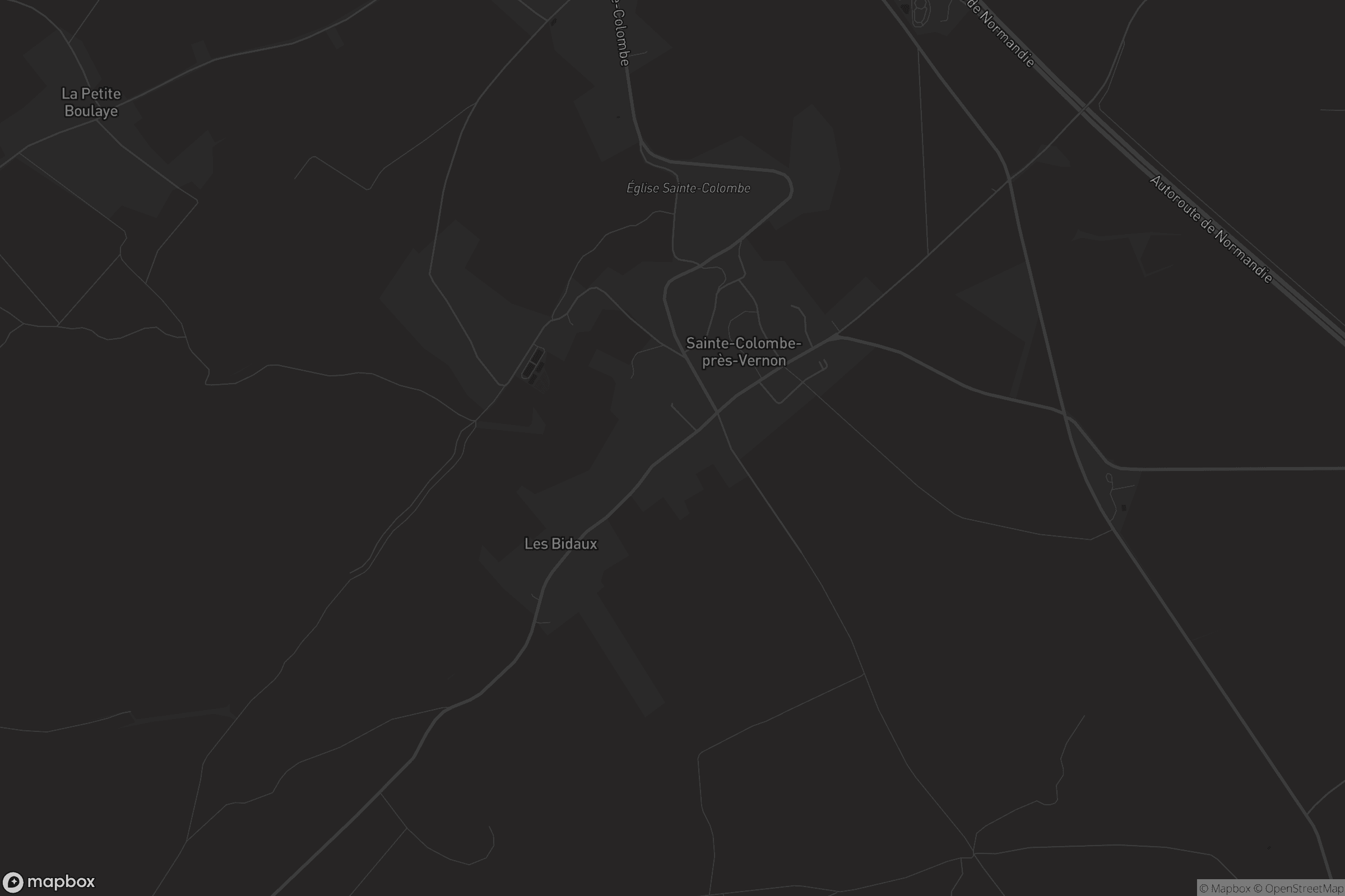 Carte de Sainte-Colombe-près-Vernon