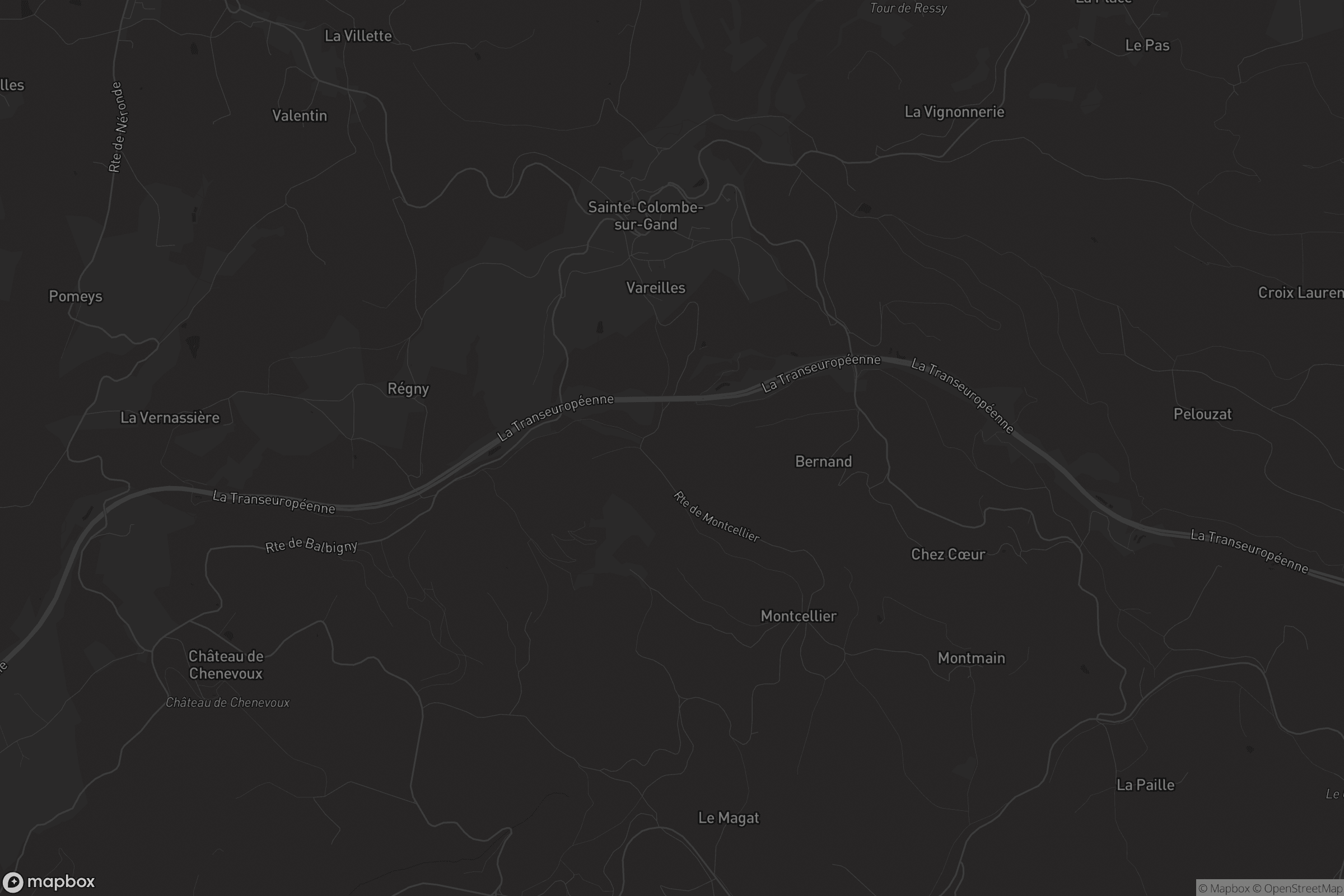 Carte de Sainte-Colombe-sur-Gand